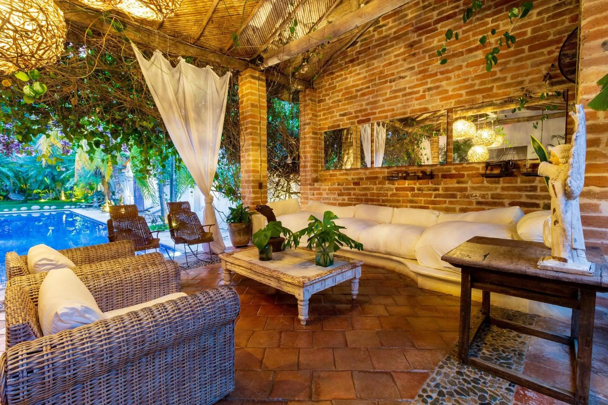 Seating area in Hotel Fundadores en Cauca Viejo Fundadores