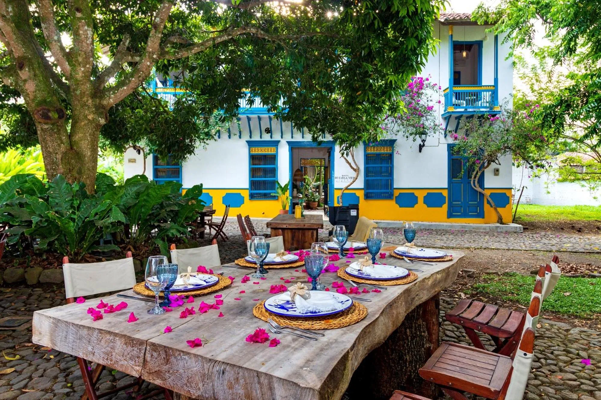 Dining area in Hotel Fundadores en Cauca Viejo Fundadores
