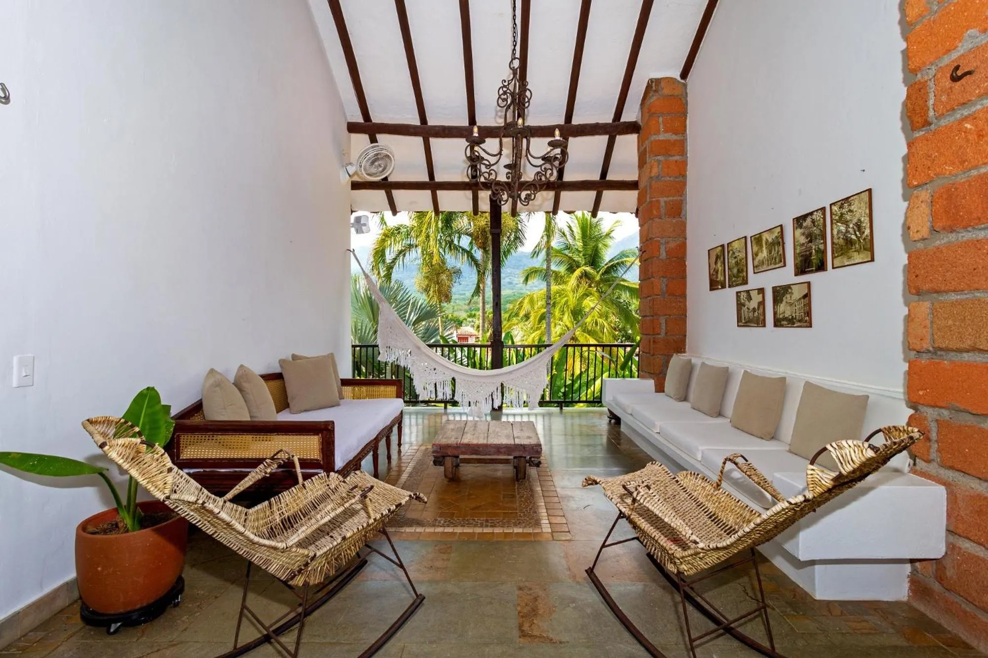 Seating area in Hotel Fundadores en Cauca Viejo Fundadores