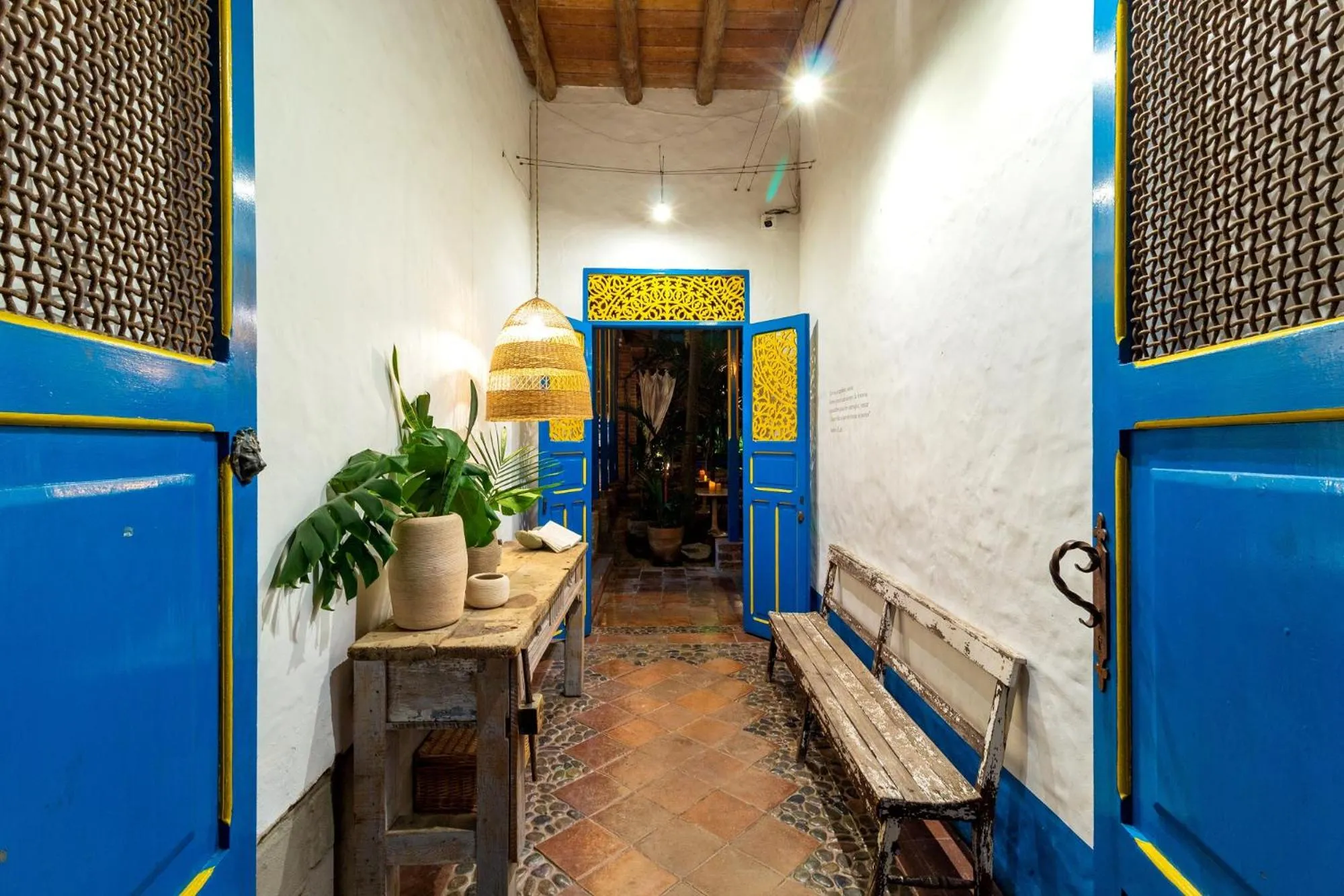 Seating area in Hotel Fundadores en Cauca Viejo Fundadores