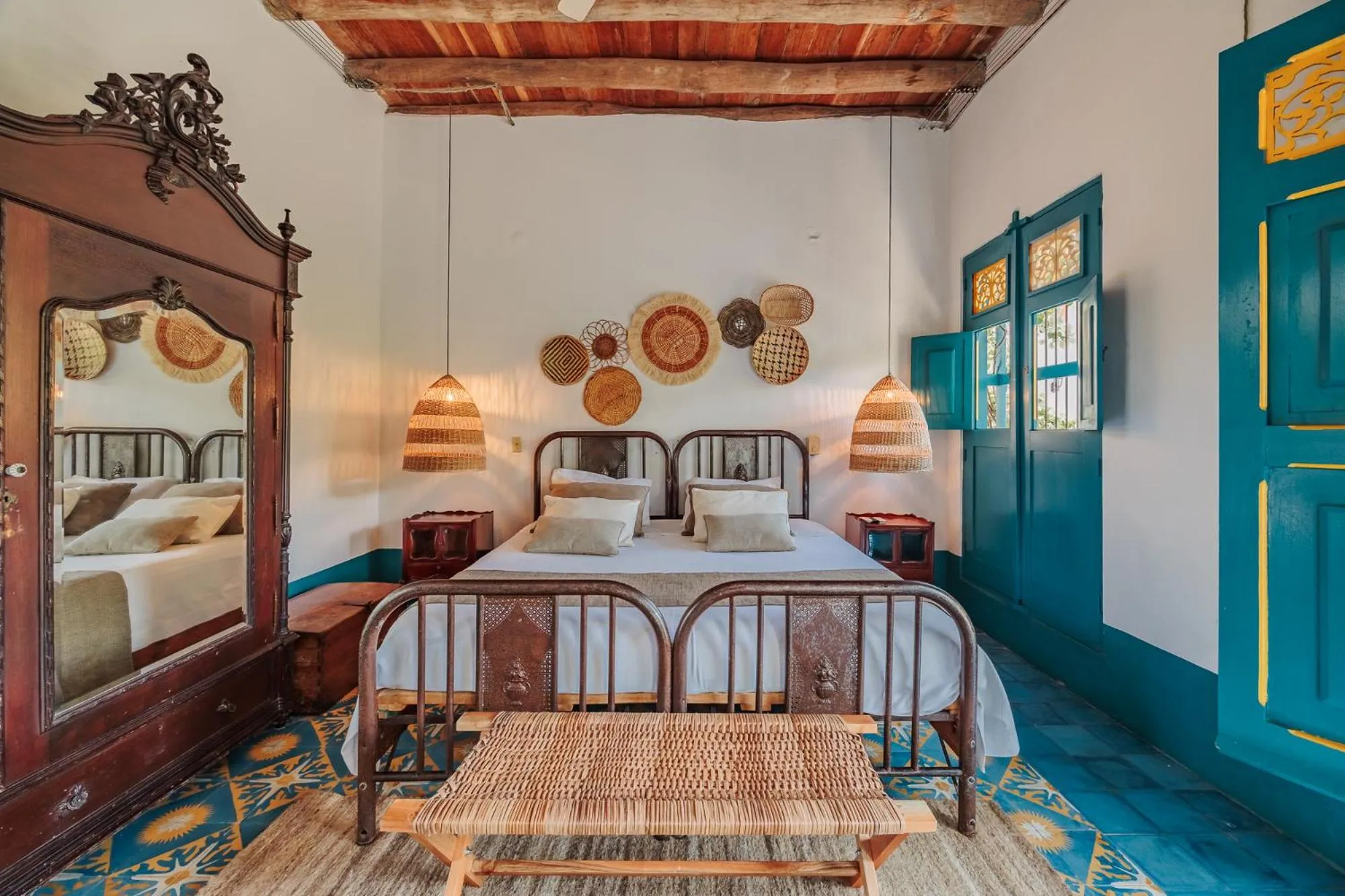 Bed in Hotel Fundadores en Cauca Viejo Fundadores