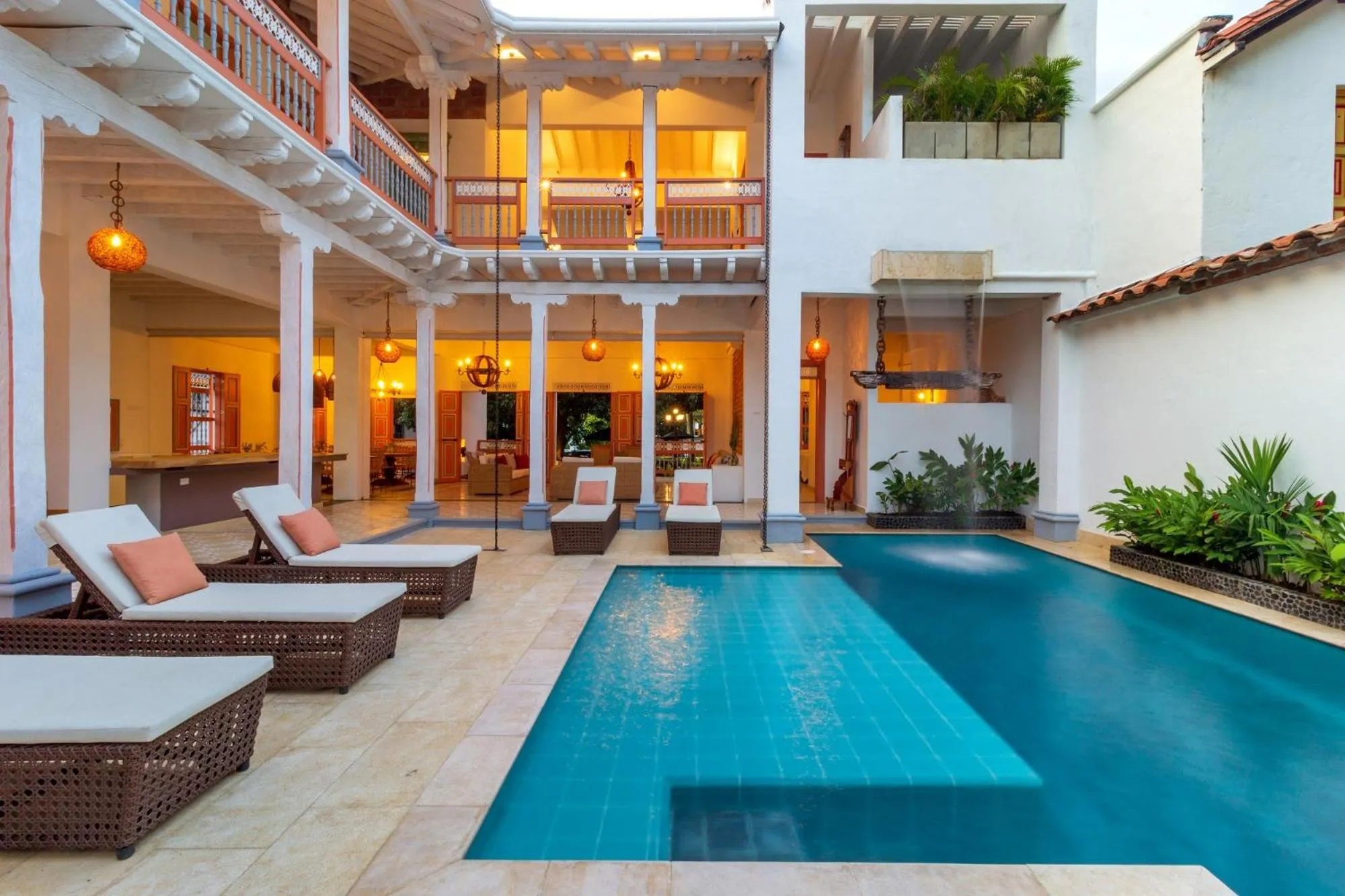 Swimming pool in Hotel Fundadores en Cauca Viejo Fundadores