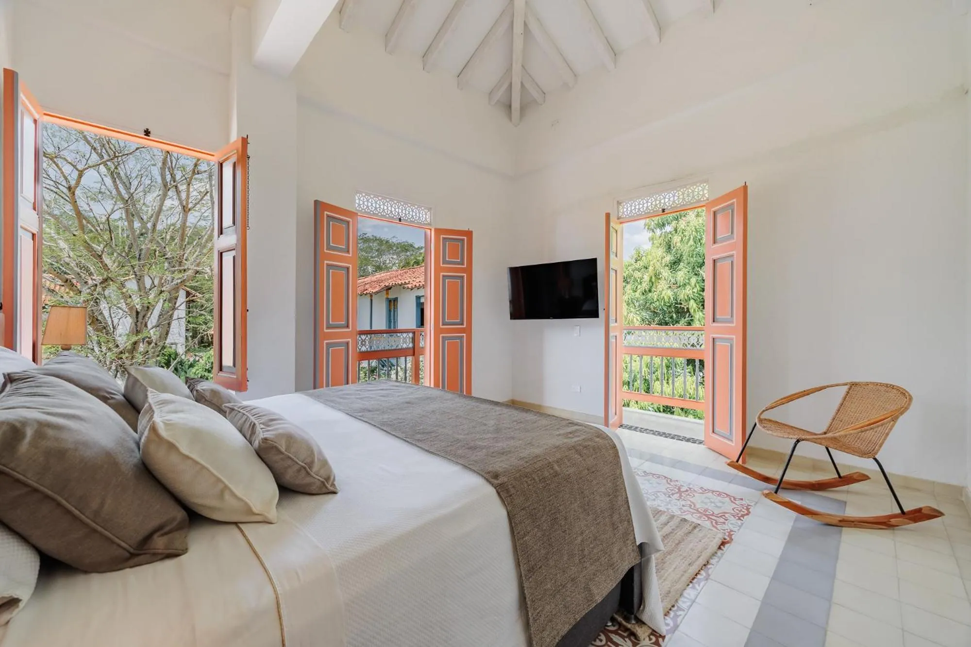 Bed in Hotel Fundadores en Cauca Viejo Fundadores