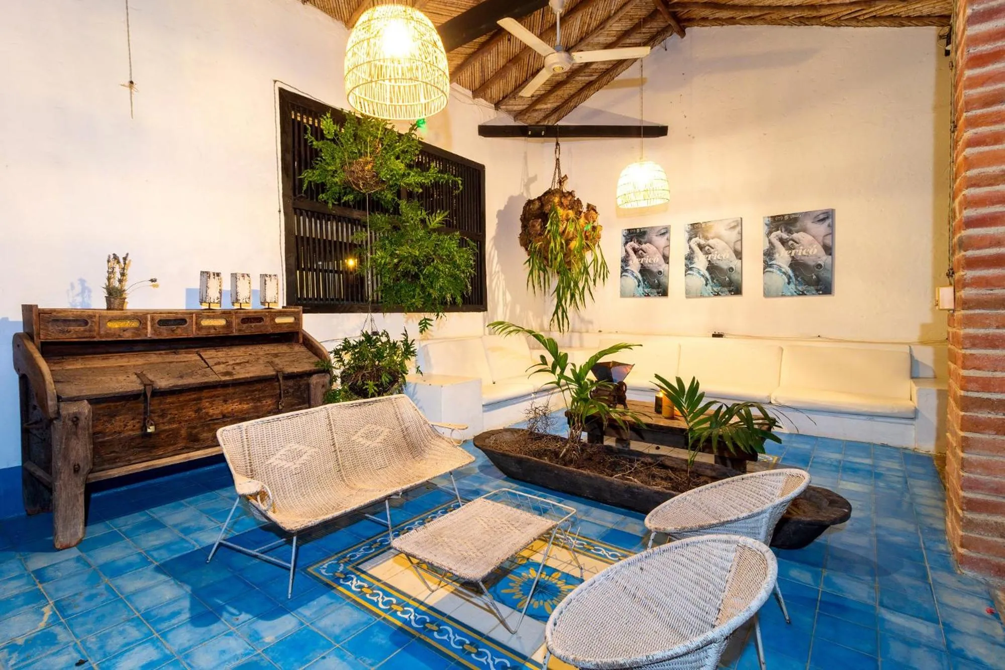 Seating area in Hotel Fundadores en Cauca Viejo Fundadores