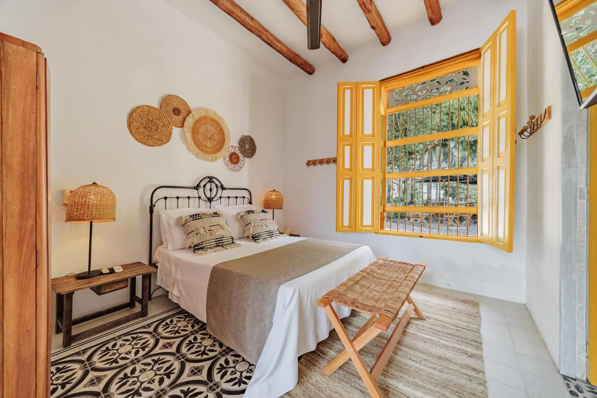 Bed in Hotel Fundadores en Cauca Viejo Fundadores