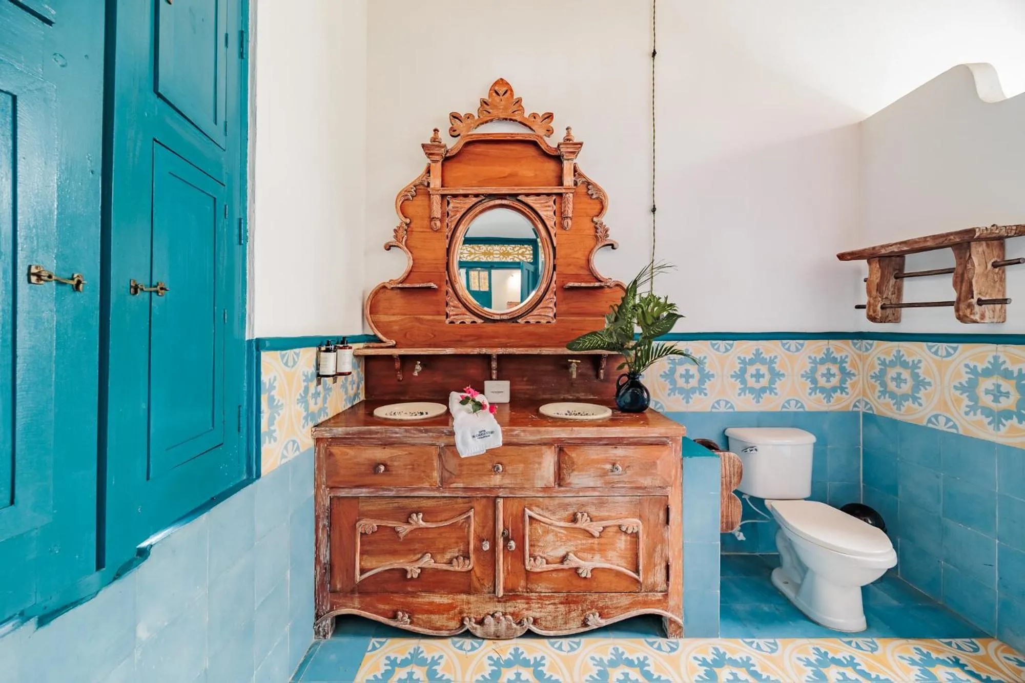 Bathroom in Hotel Fundadores en Cauca Viejo Fundadores