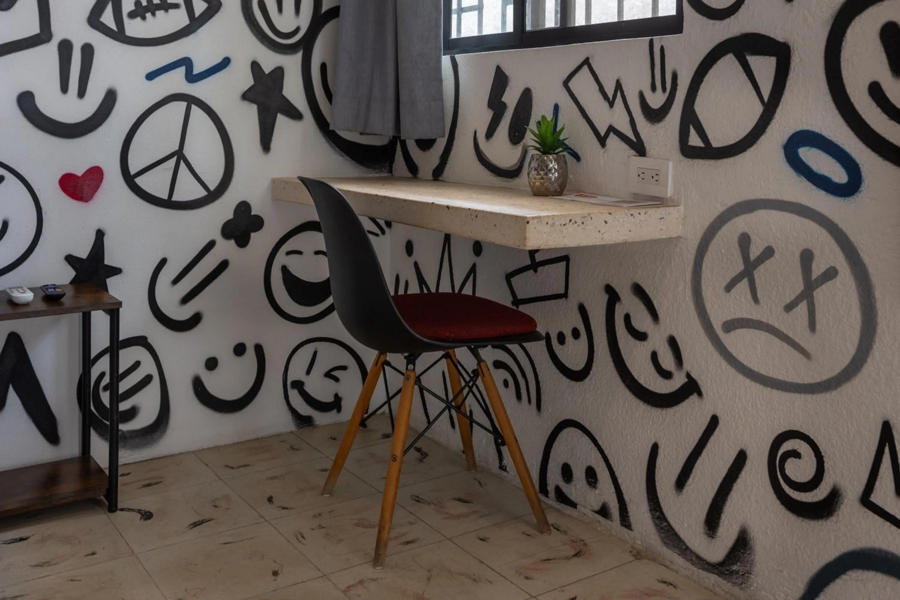 Seating area in Art Studios