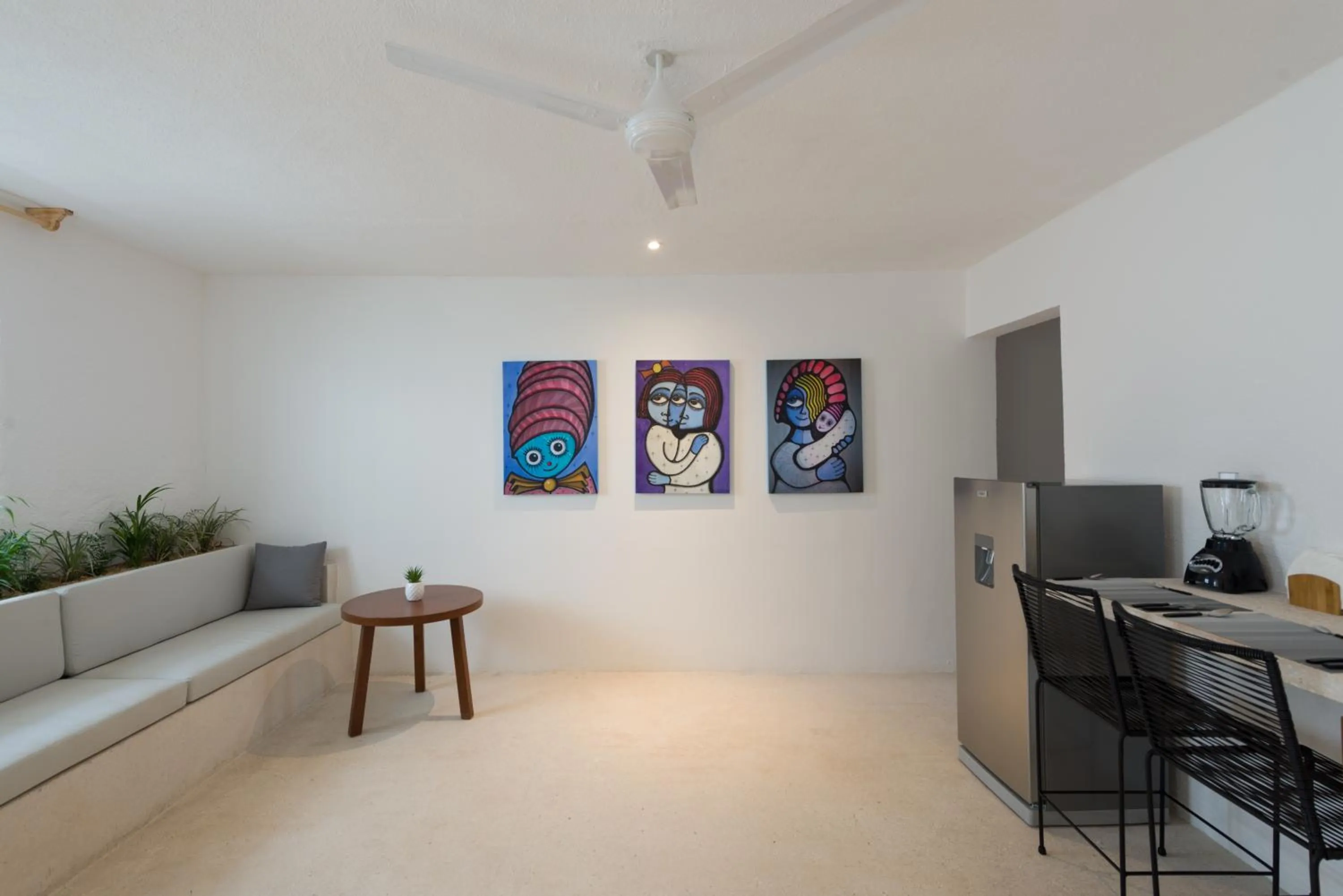 Seating area in Art Studios