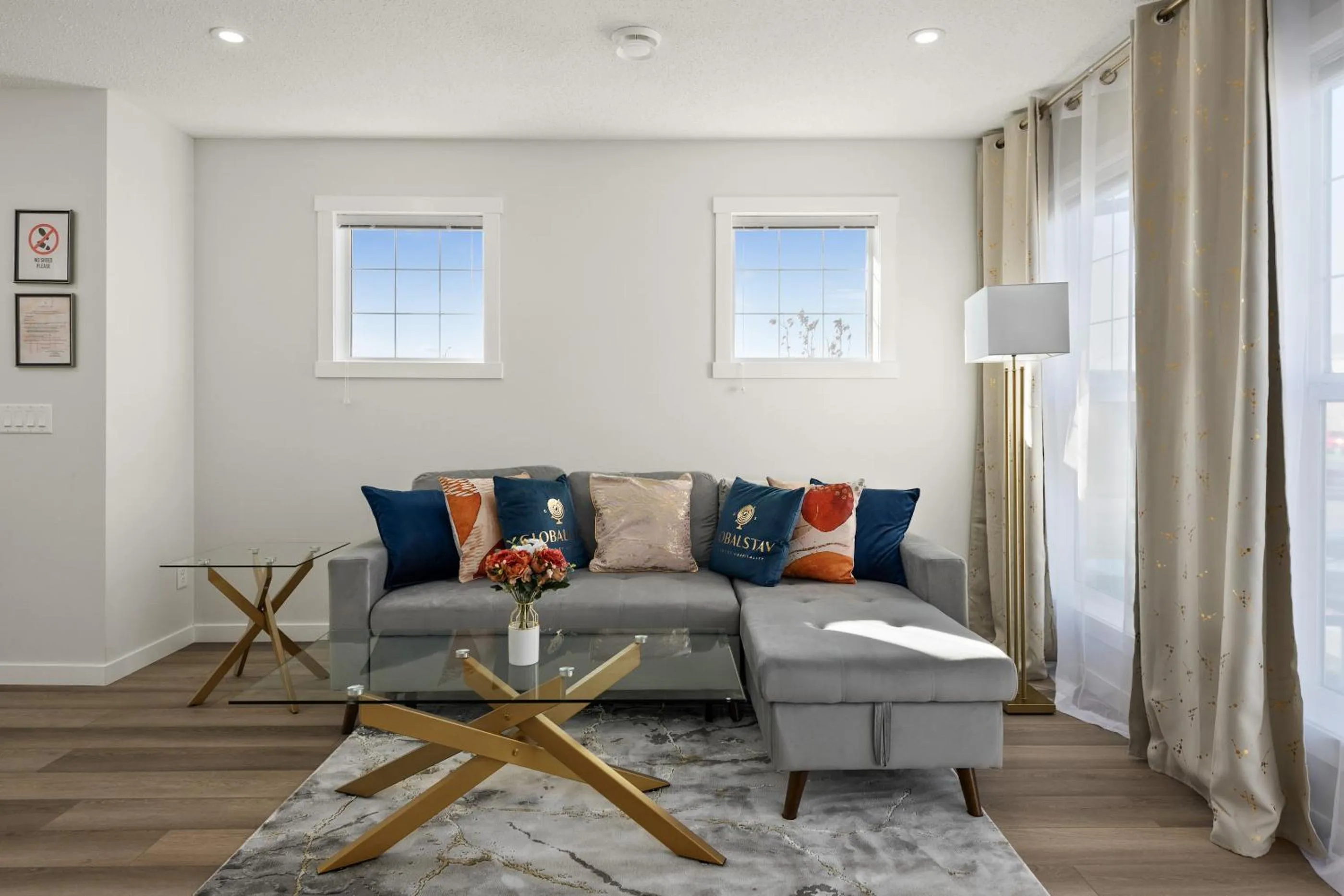 Living room in GLOBALSTAY New Apartments in Cranbrook Free street parking