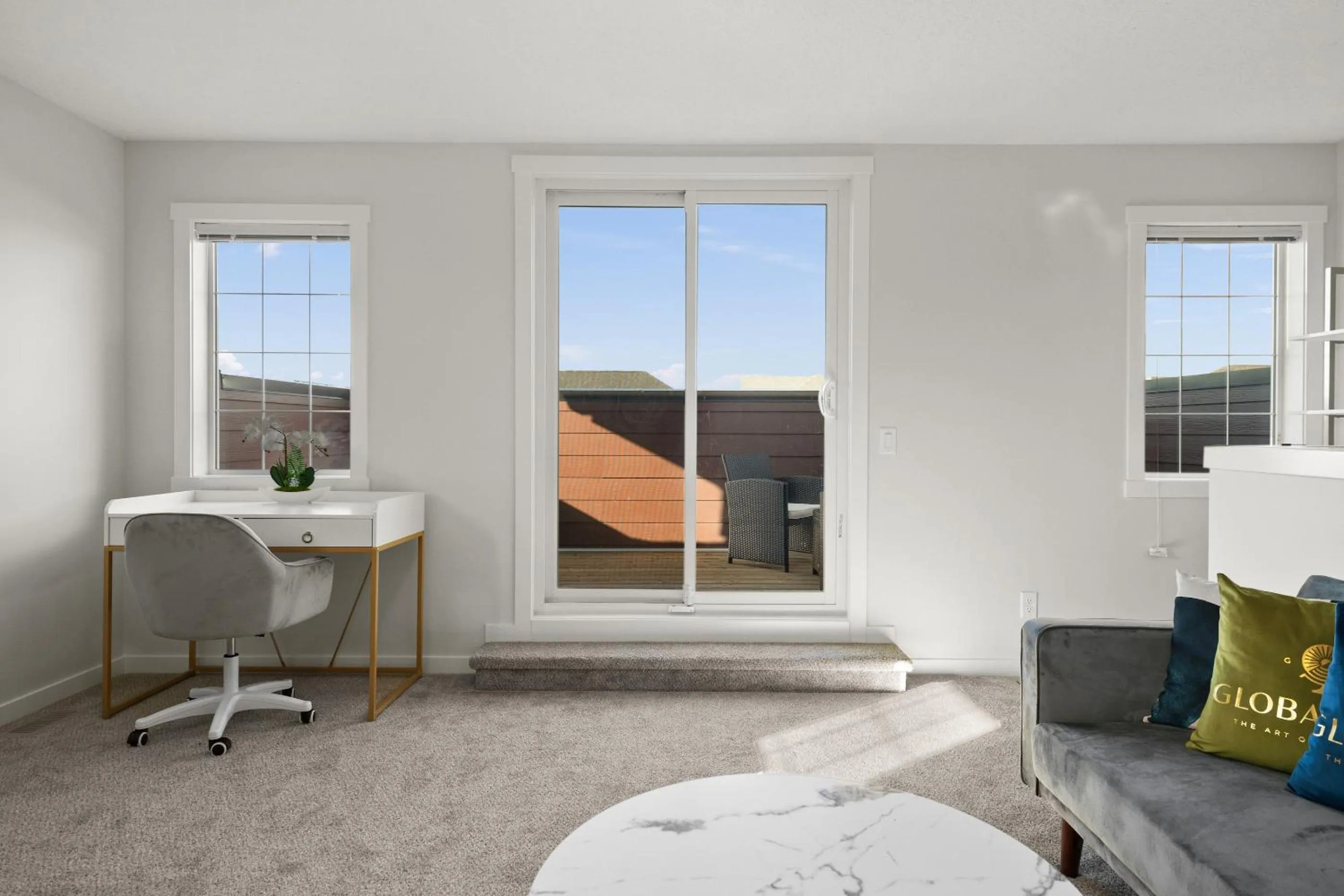 Living room in GLOBALSTAY New Apartments in Cranbrook Free street parking