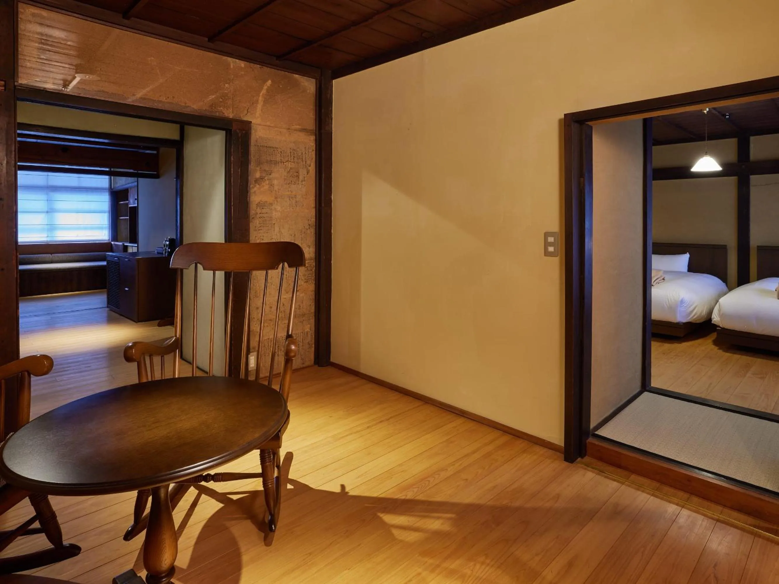 Photo of the whole room, Bed in NIPPONIA HOTEL Ozu Castle Town
