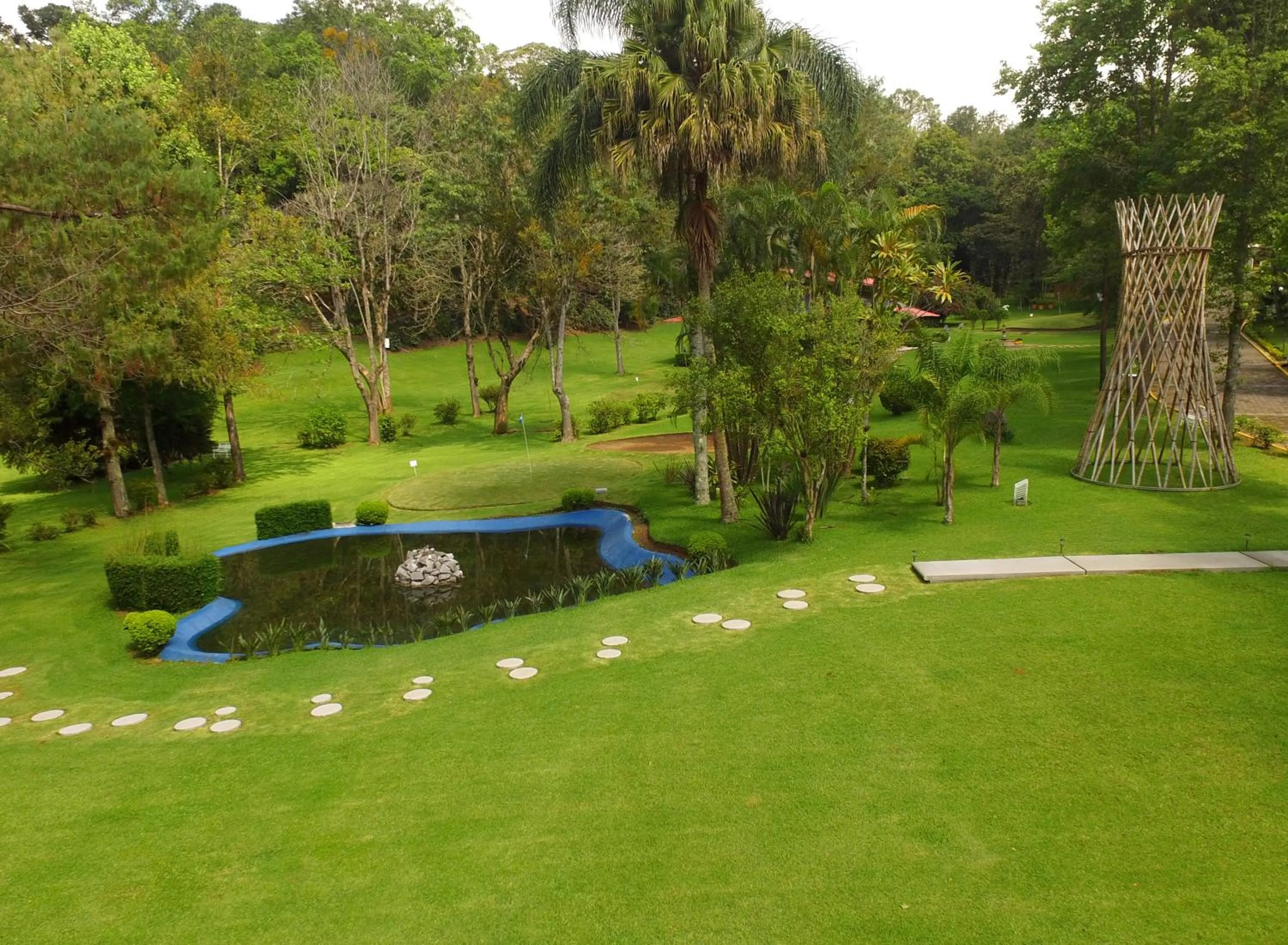 Garden in Mision Los Cocuyos Alta Montana
