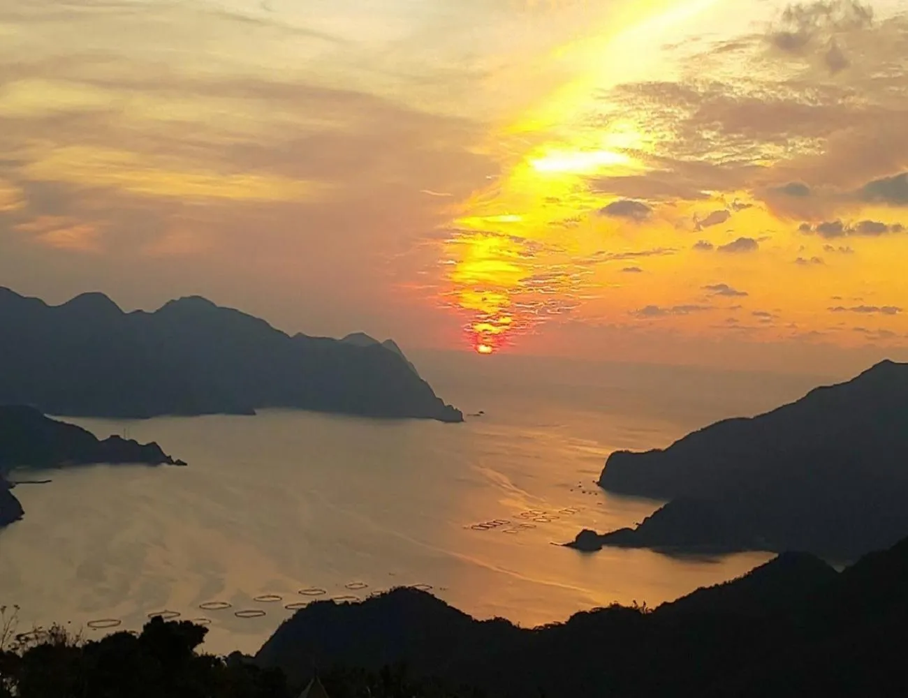 Natural landscape in Amami Port Tower Hotel