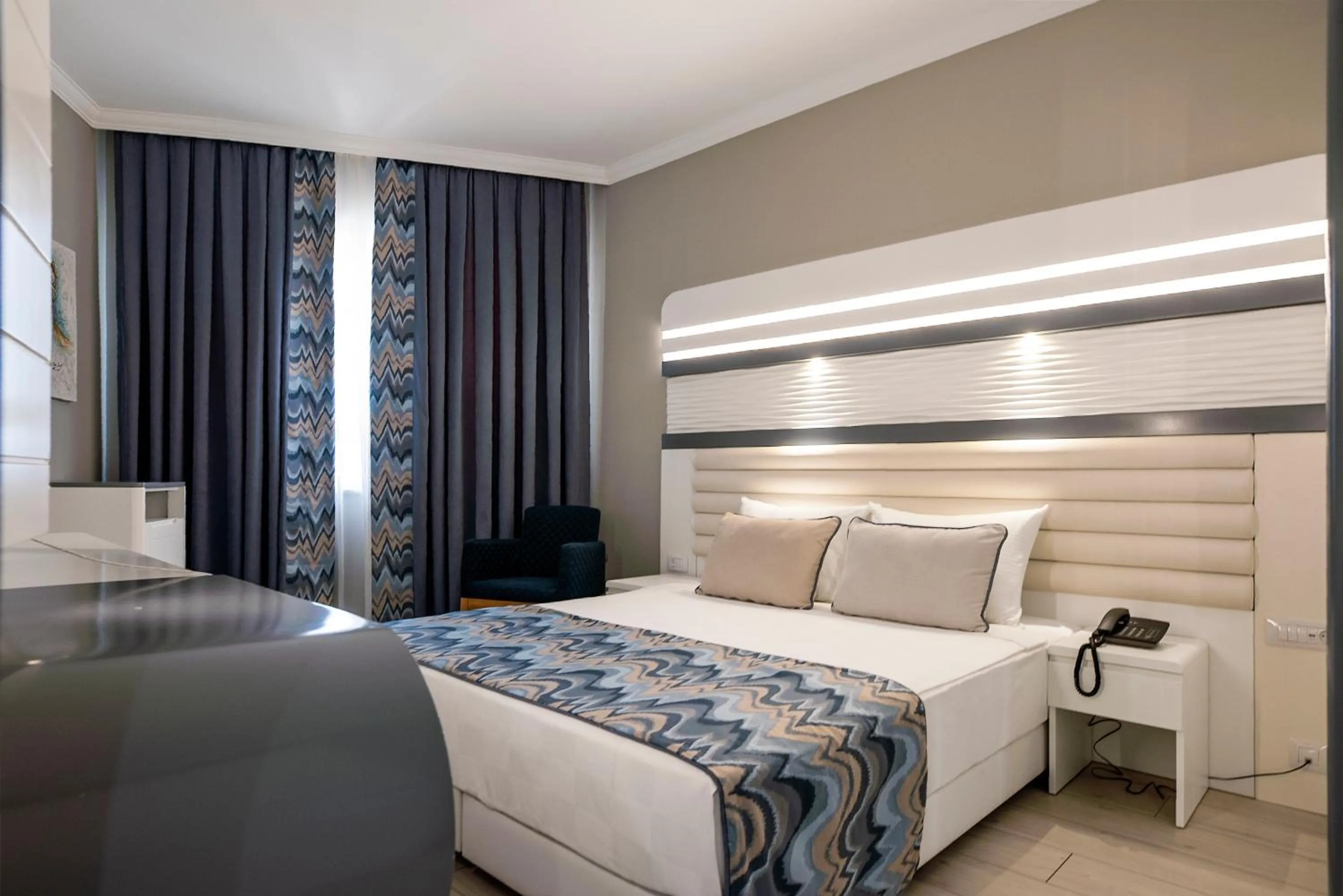 Bedroom, Bed in Blue Marlin Deluxe Spa & Resort - Ultra All Inclusive
