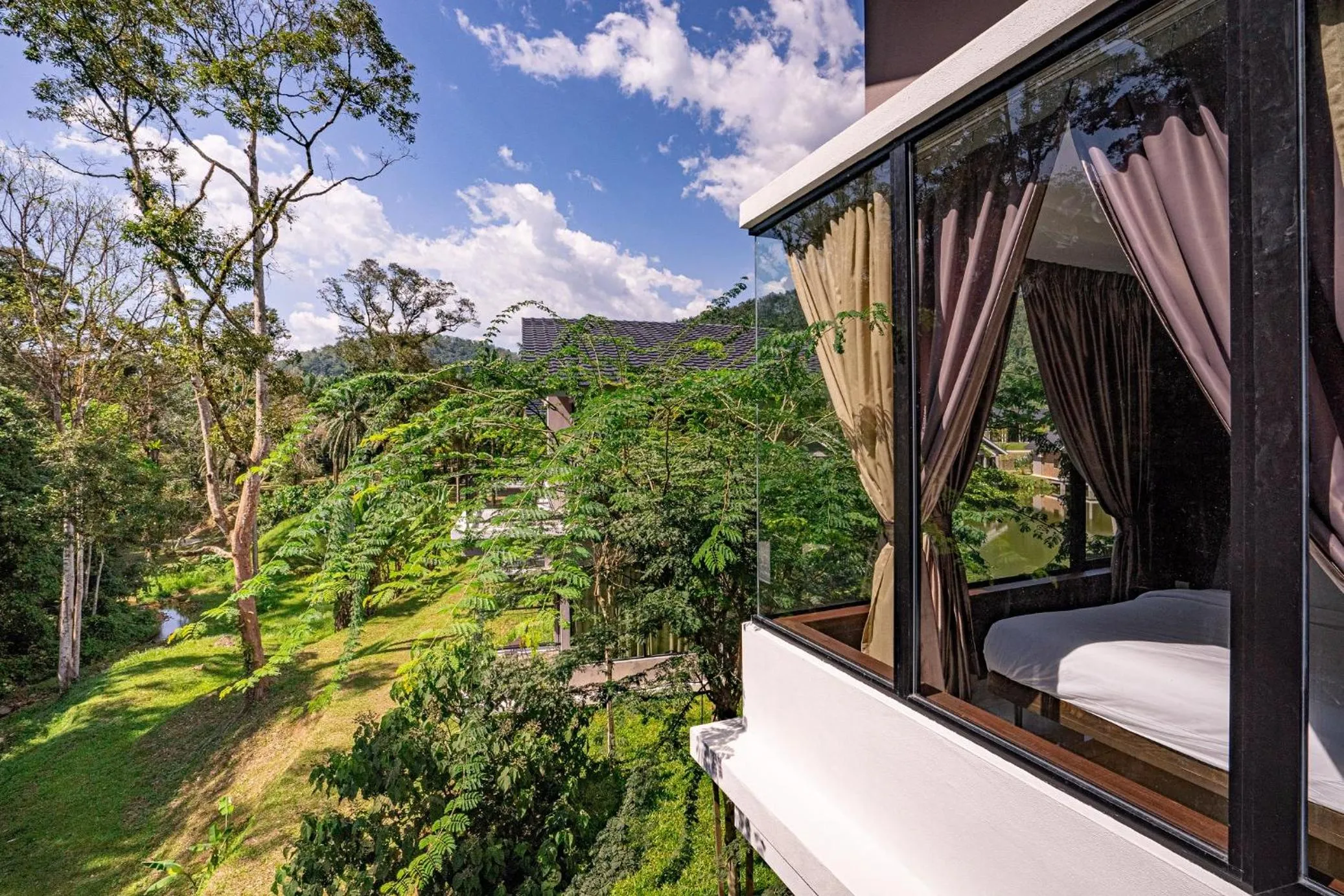 Balcony/Terrace in Sementra Hot Spring Nature Resort