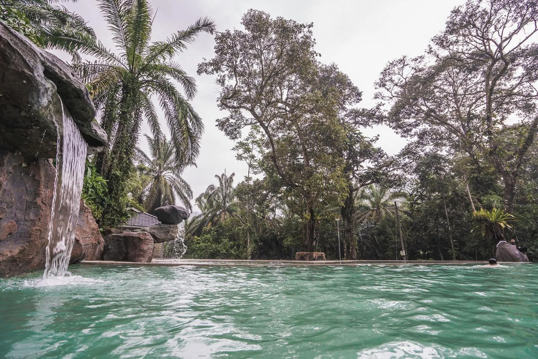 Swimming pool in Sementra Hot Spring Nature Resort