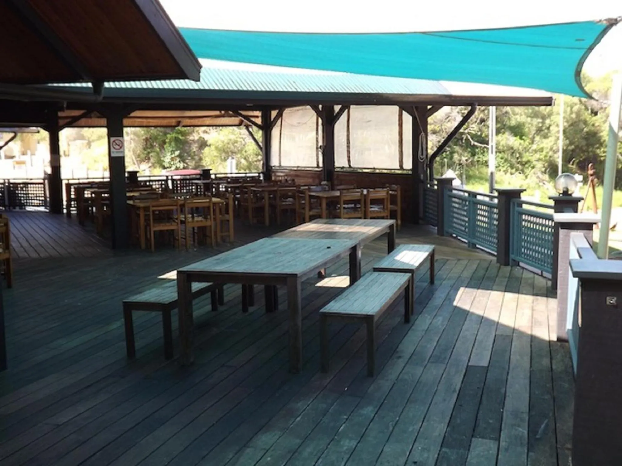 Balcony/Terrace in Fraser Island Retreat