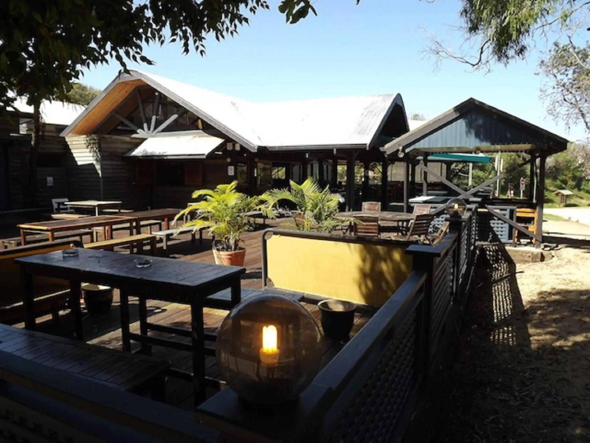 Facade/entrance in Fraser Island Retreat