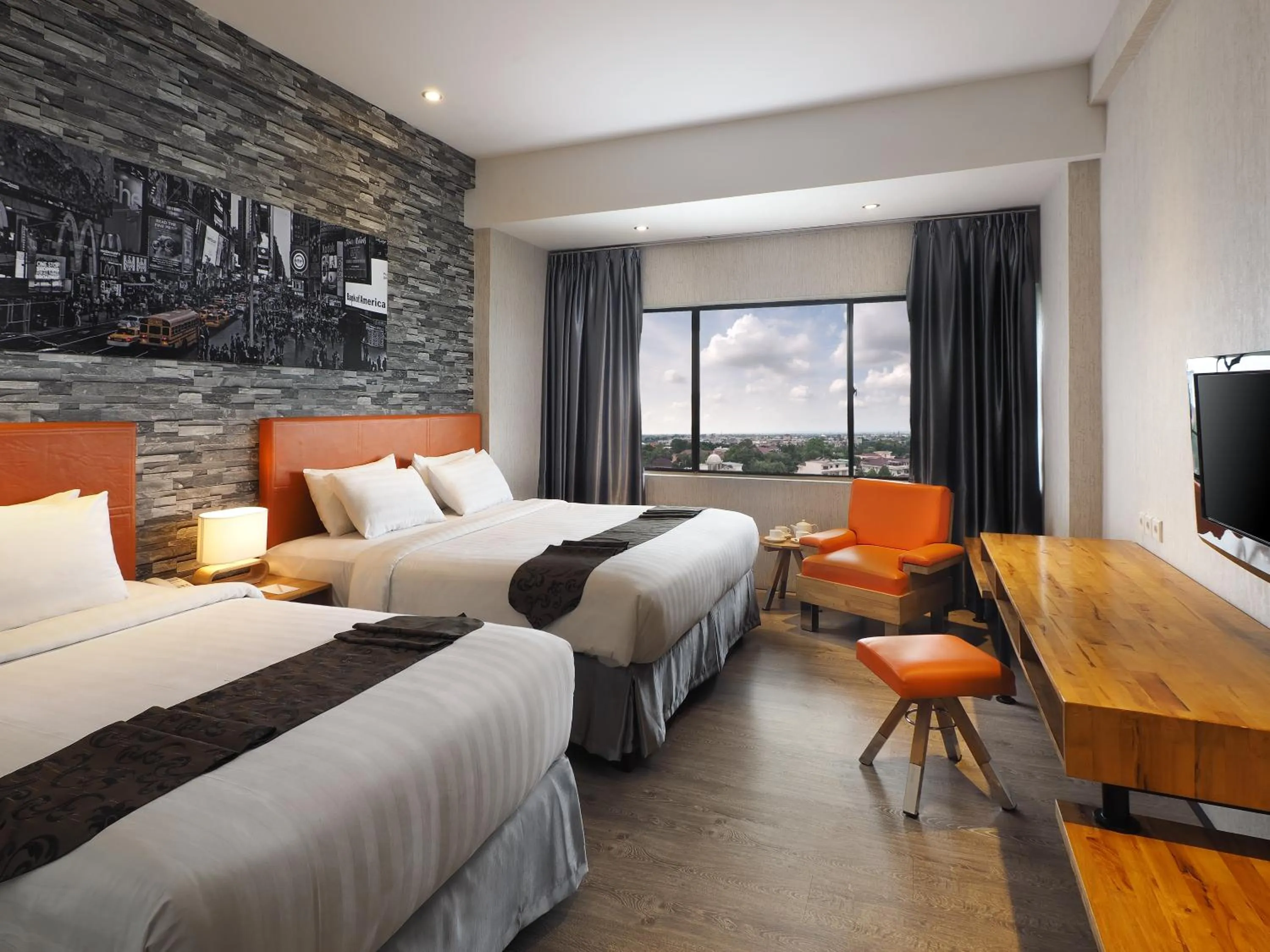 Photo of the whole room, Bed in Le Polonia Hotel & Convention Medan