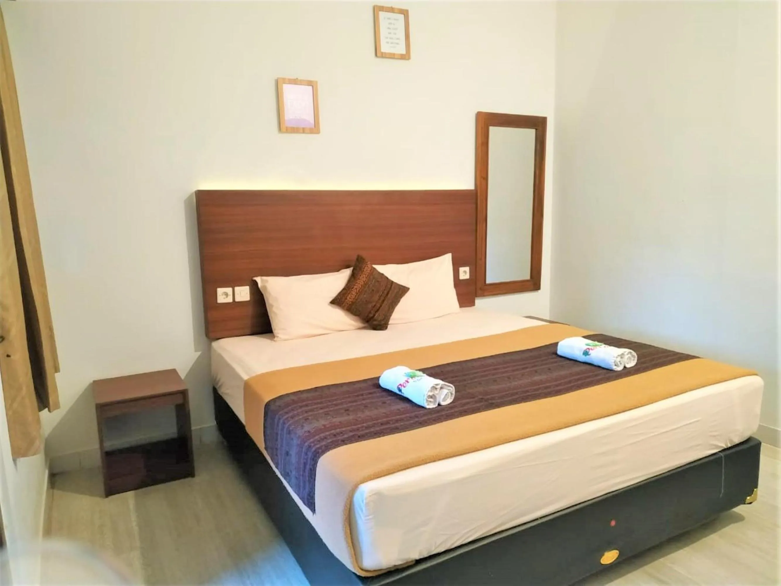 Bed in Hotel Perdana