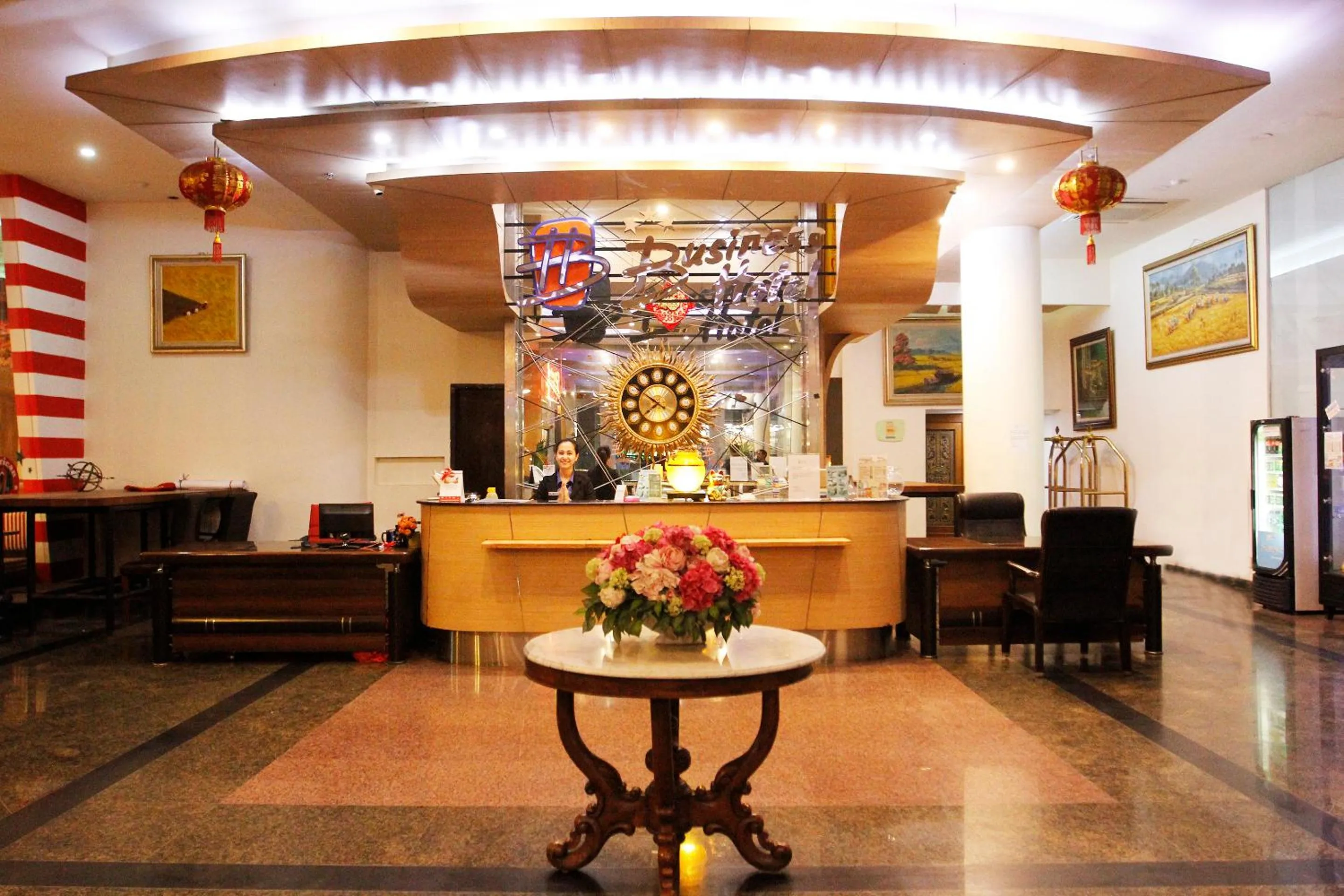 Lobby or reception in Business Hotel