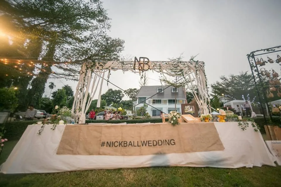 wedding in The Natural Garden Resort