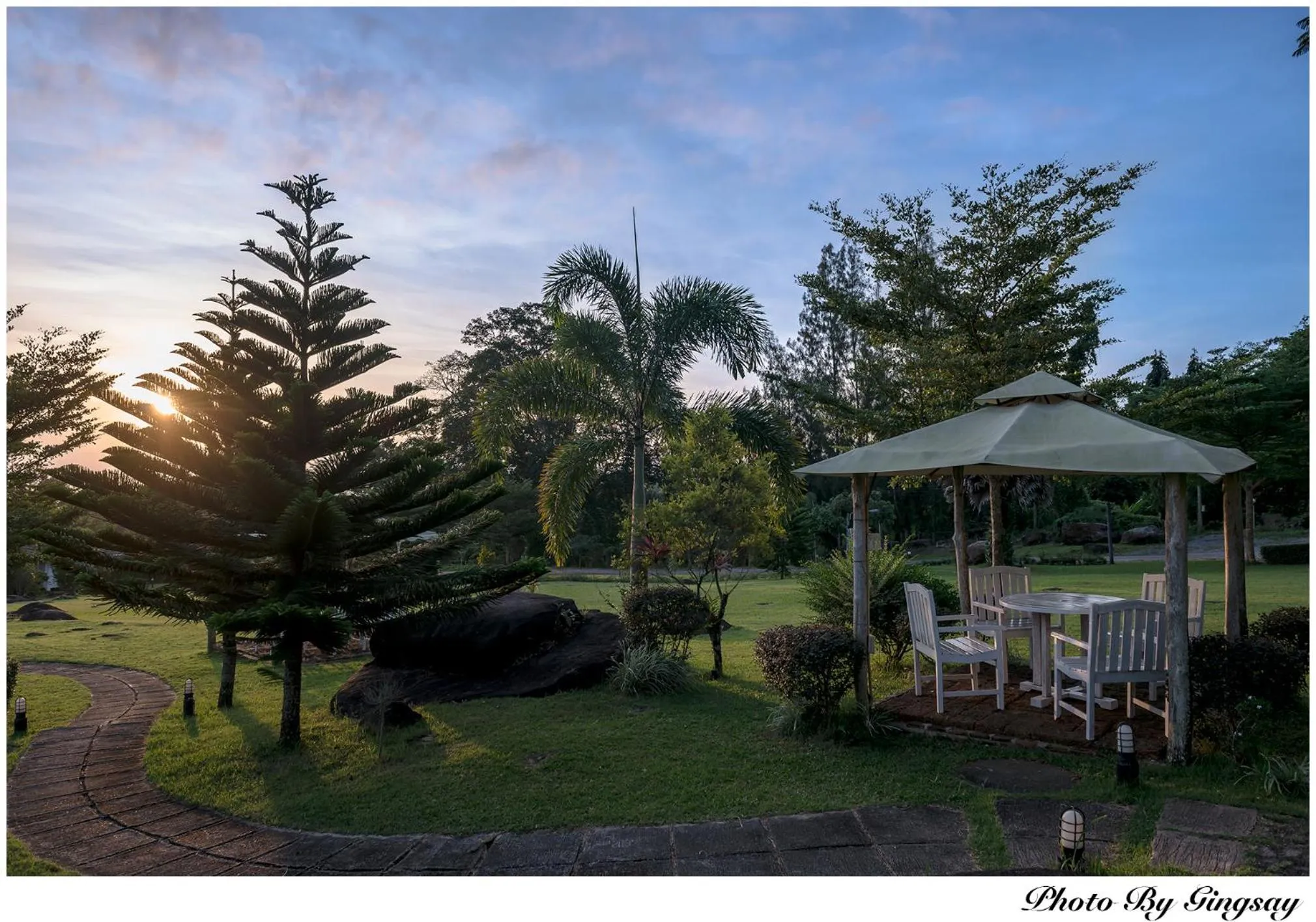 Natural landscape in The Natural Garden Resort