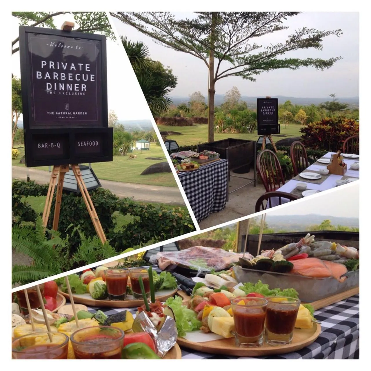 Food and drinks in The Natural Garden Resort