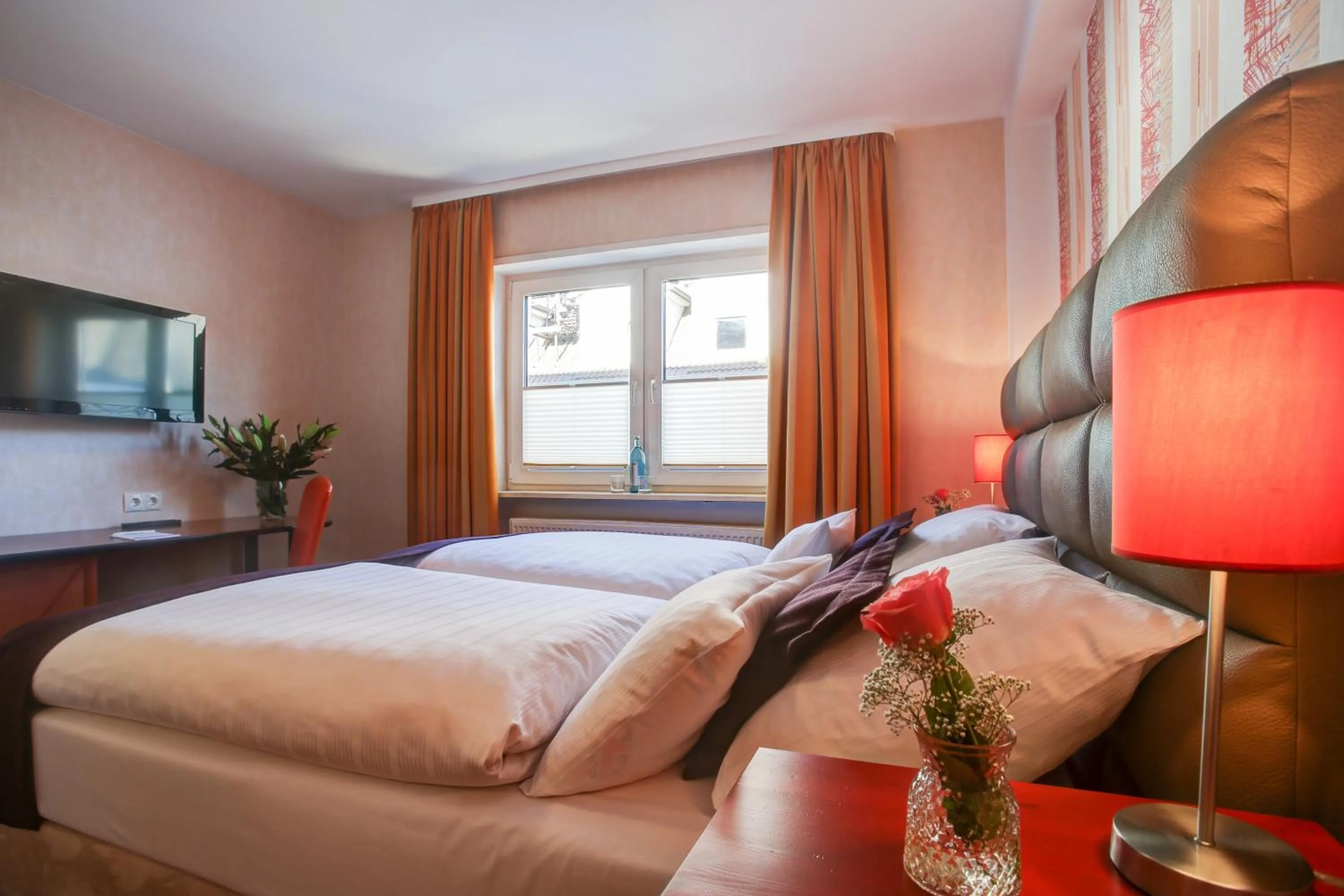 Bed in Rhein Neckar Hotel