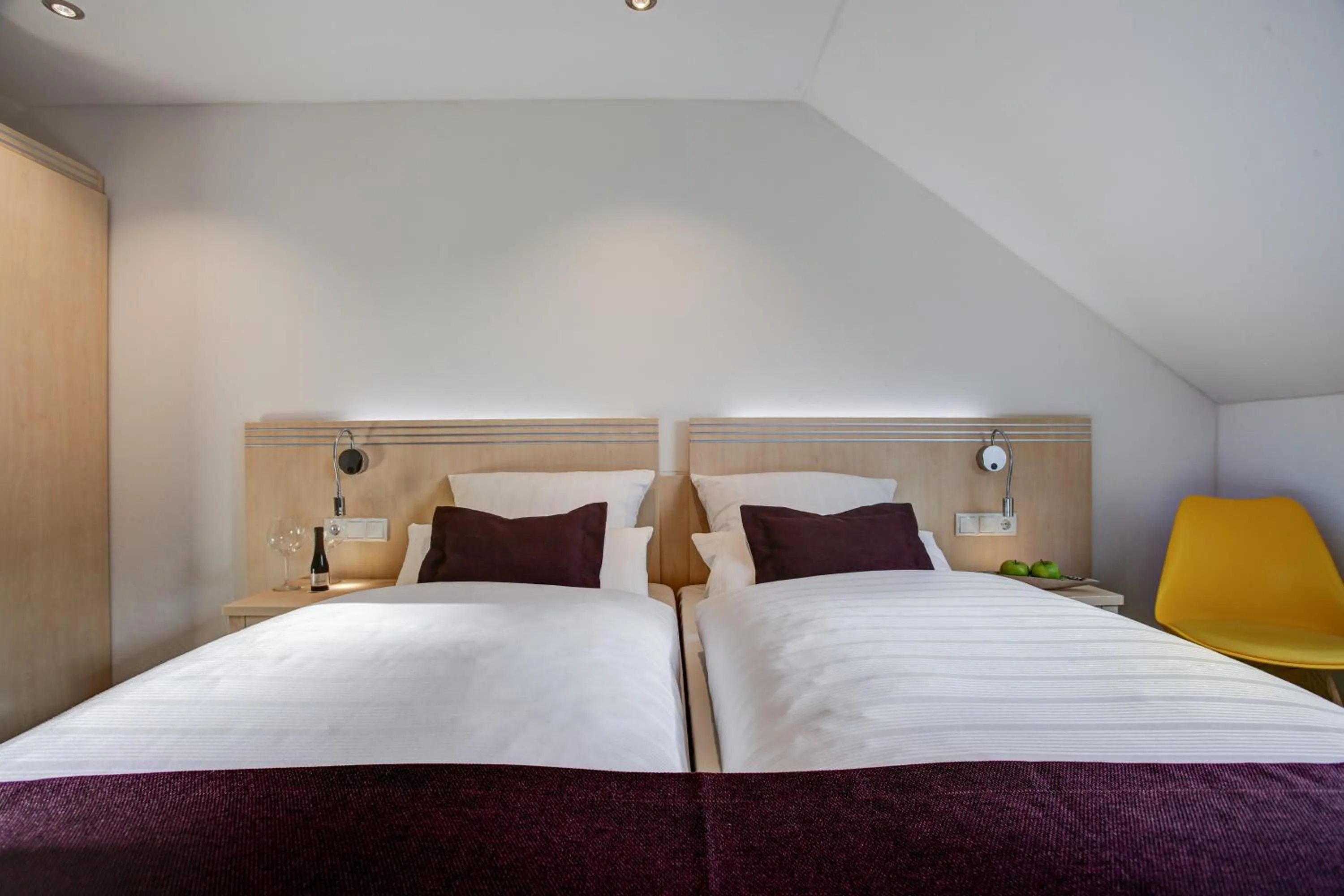 Bed in Rhein Neckar Hotel