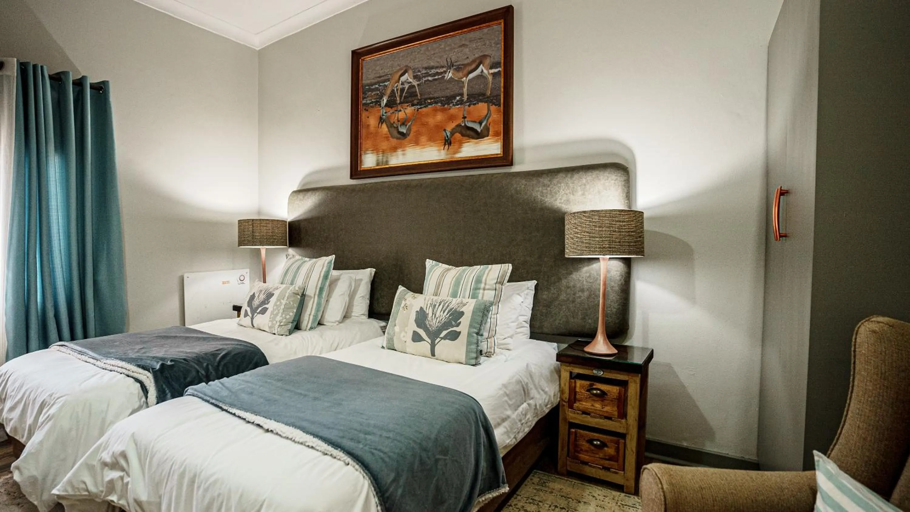 Bed in Jonkershoek Guest Farm