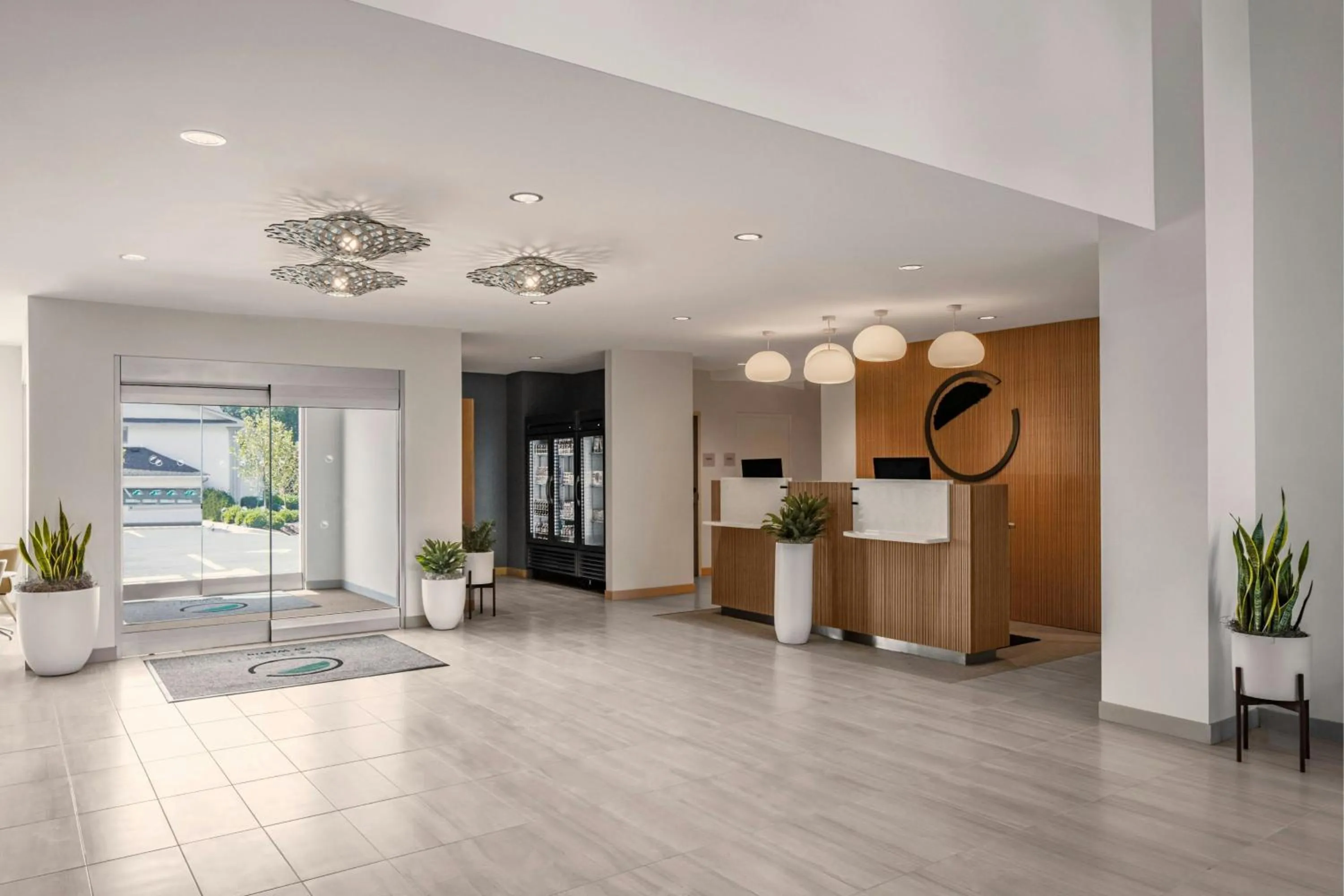 Lobby or reception in Element Asheville Downtown