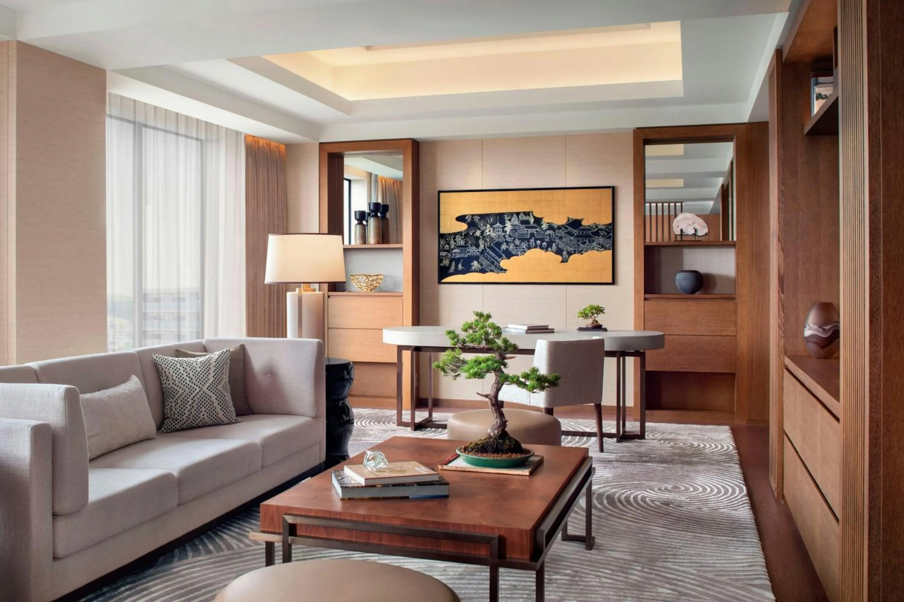 Living room in JW Marriott Hotel Nara