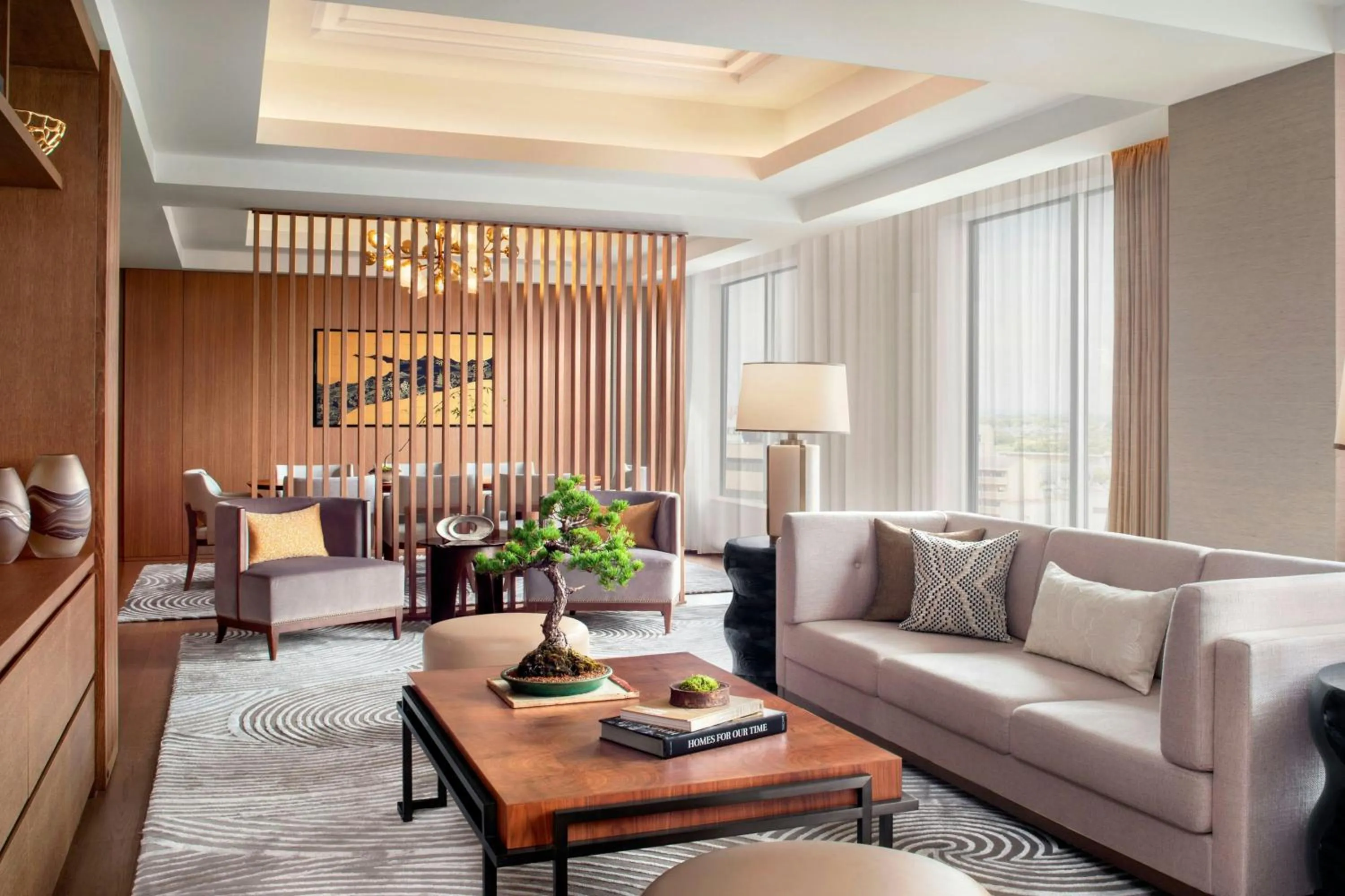Living room in JW Marriott Hotel Nara