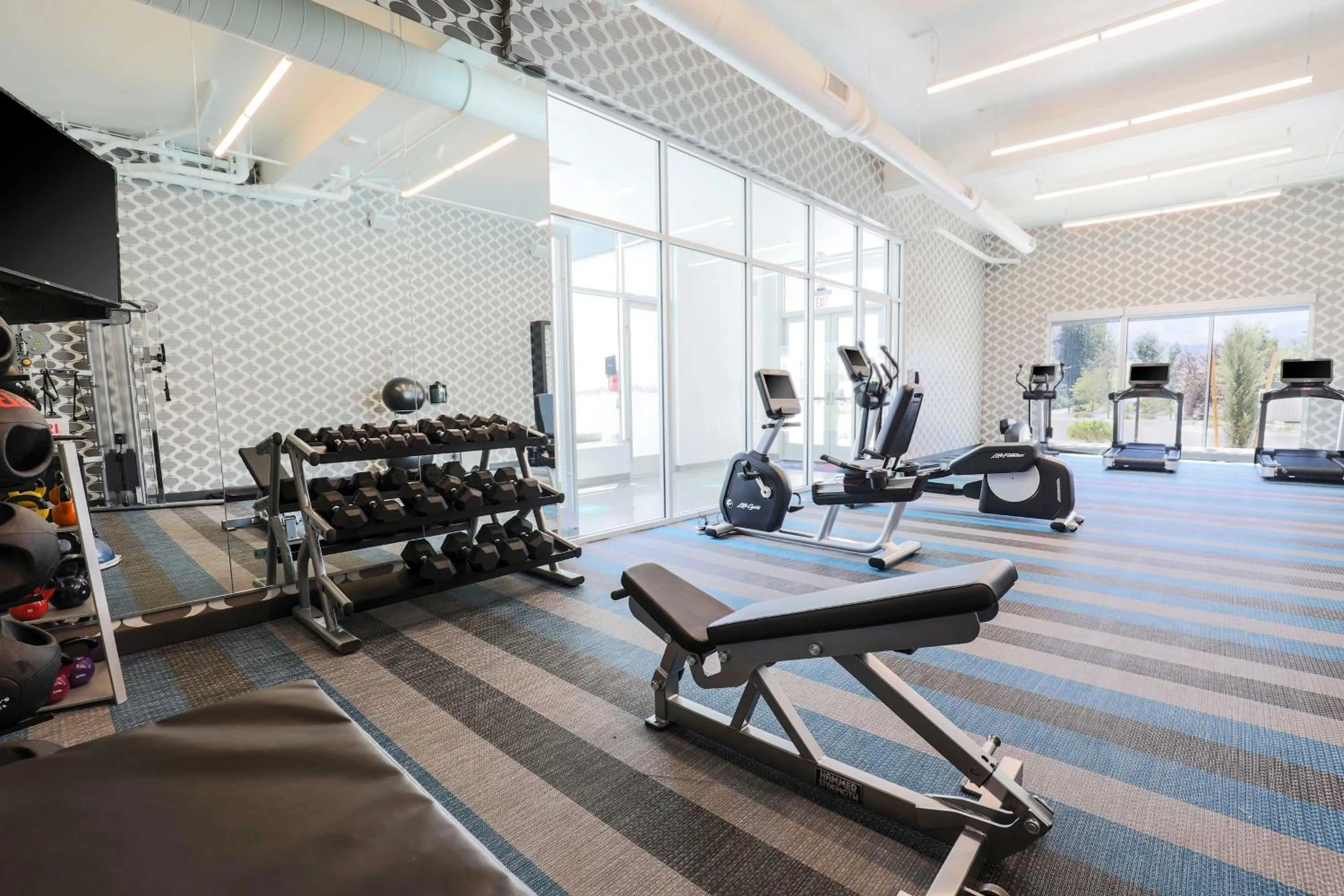 Fitness centre/facilities in Aloft Reno Tahoe International Airport