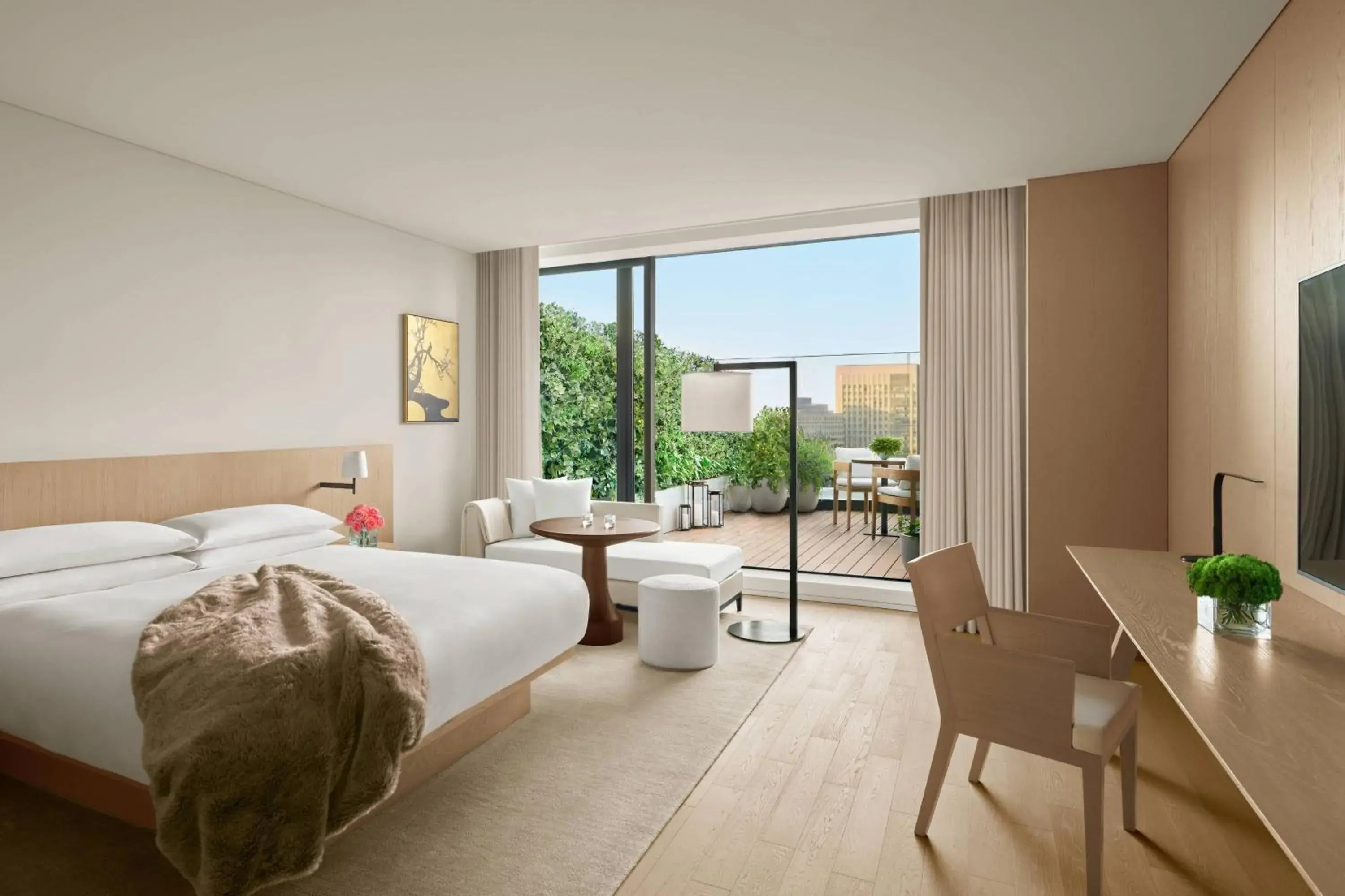 Studio Terrace, Studio, 1 King, City view in The Tokyo EDITION, Toranomon Studio Terrace, Studio, 1 King, City view in The Tokyo EDITION, Toranomon