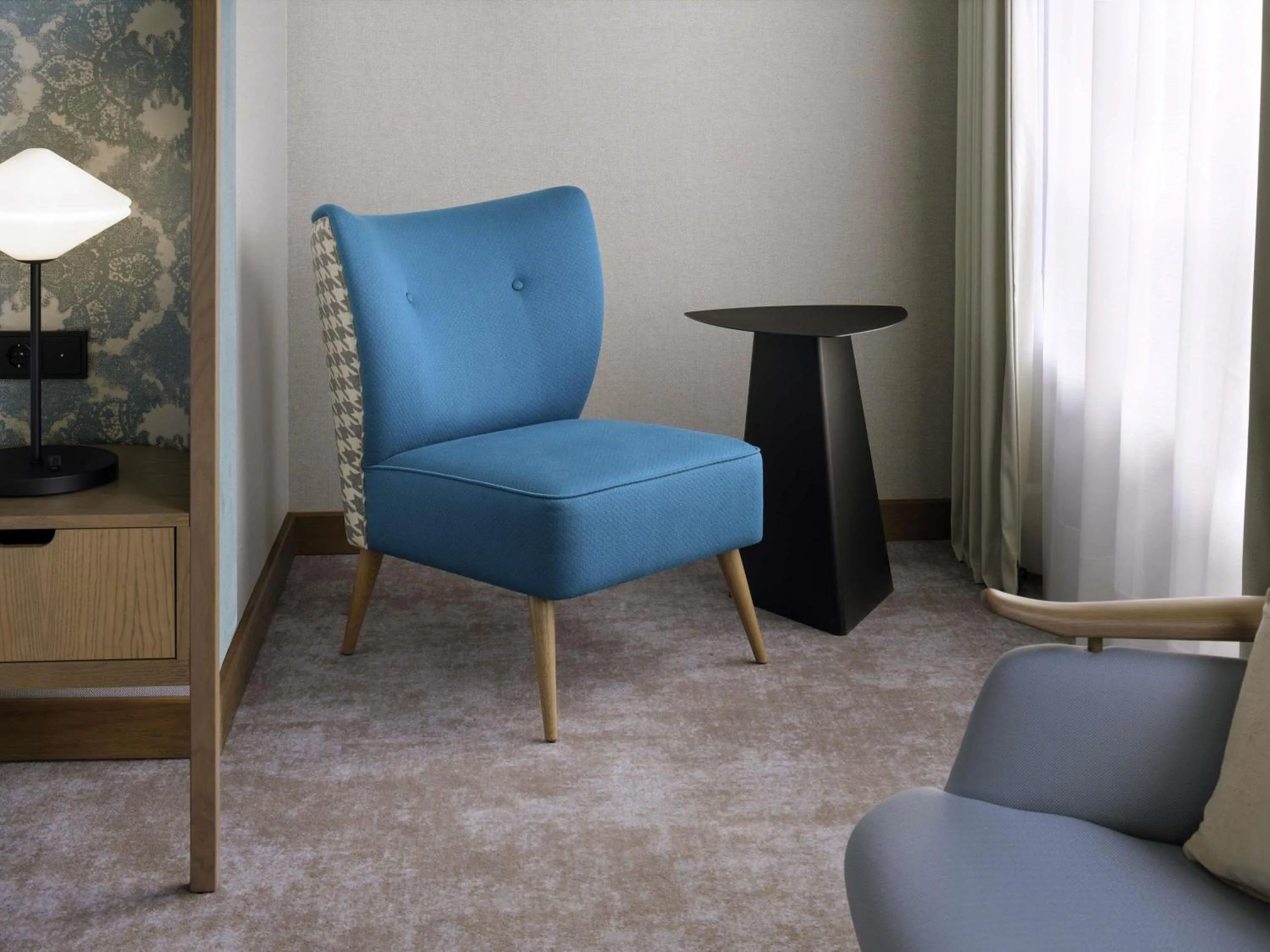 Bedroom in Mövenpick Hotel The Hague