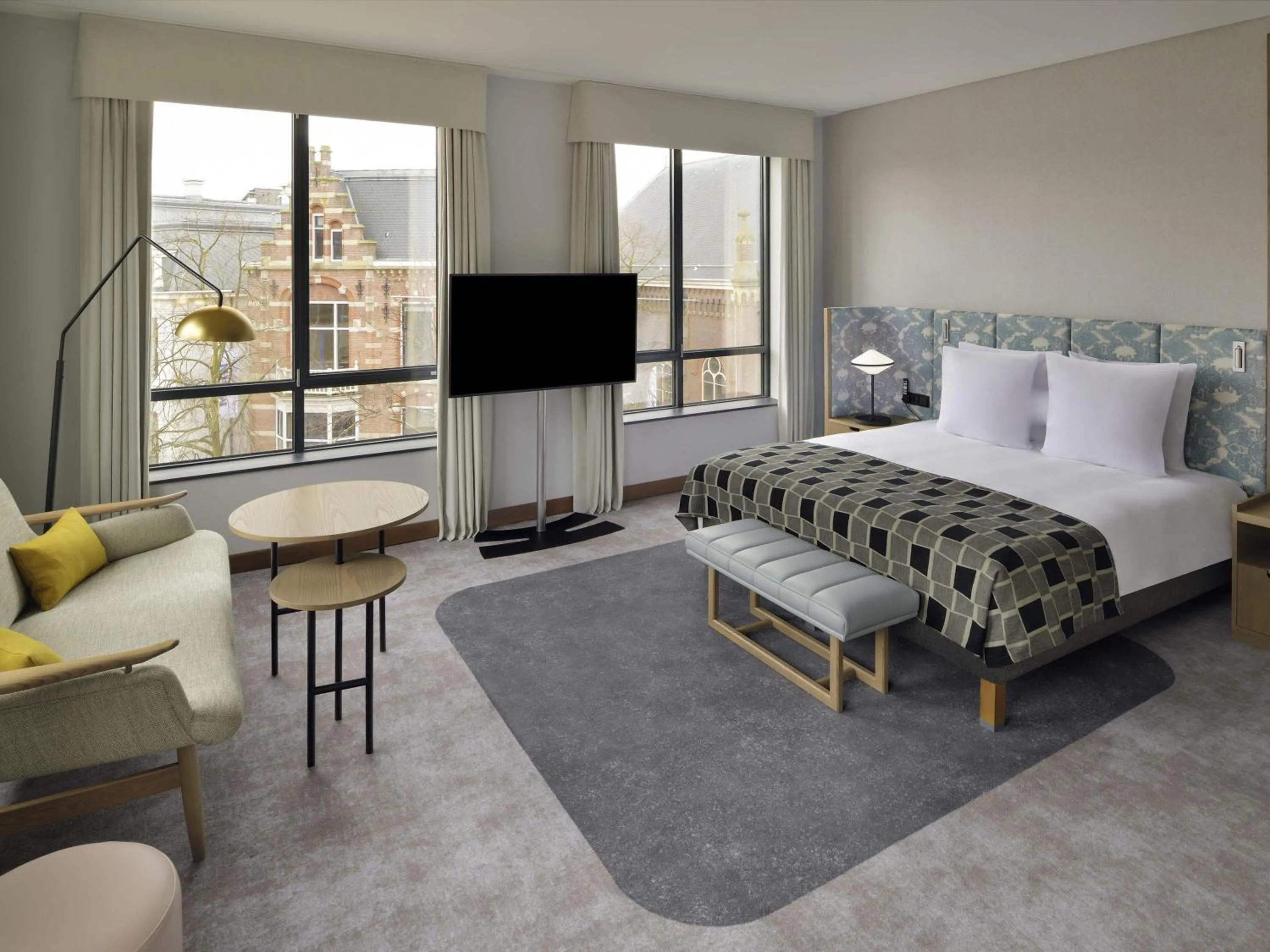 Bedroom, Bed in Mövenpick Hotel The Hague