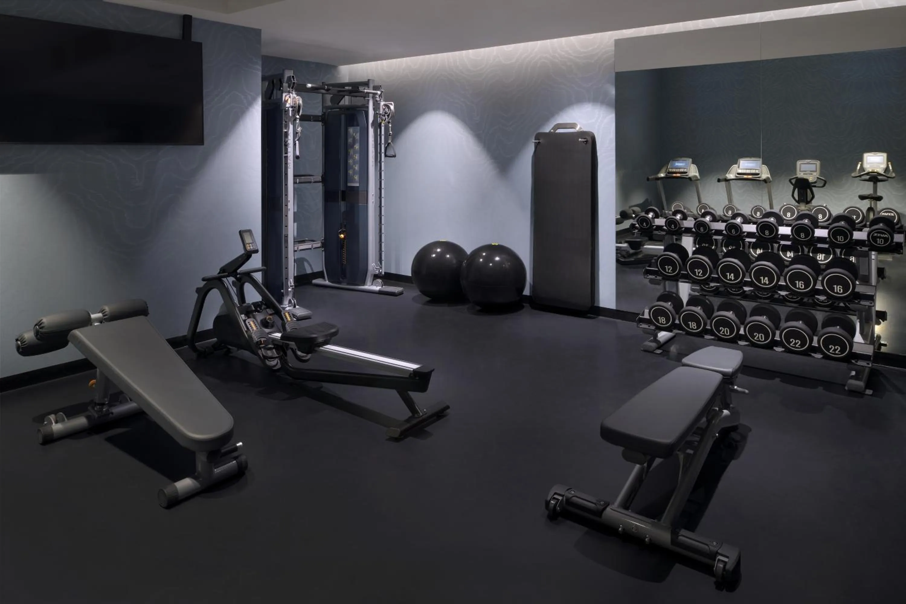 Fitness centre/facilities in Mövenpick Hotel The Hague