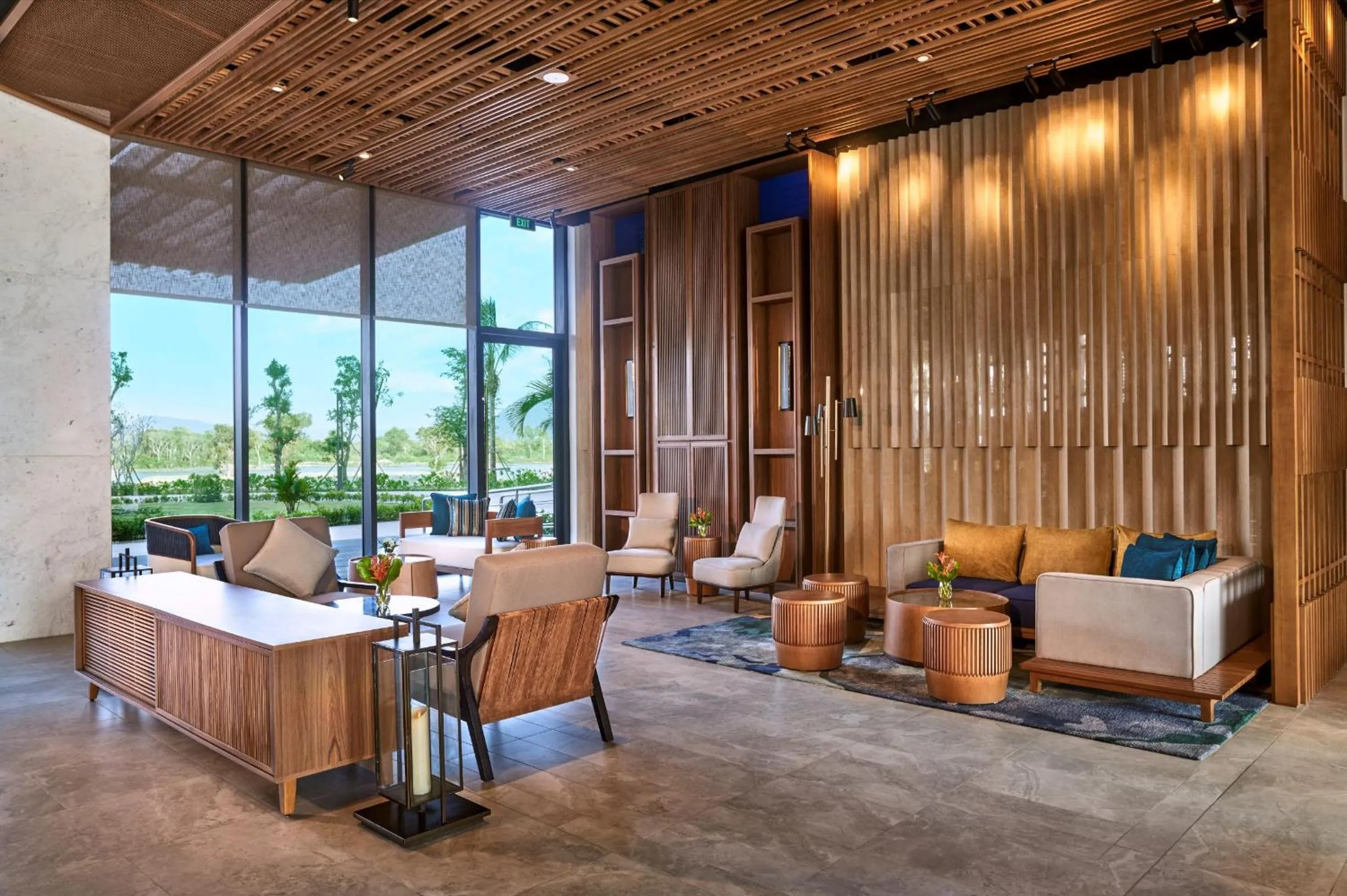 Living room in Mövenpick Villas & Residences Phu Quoc