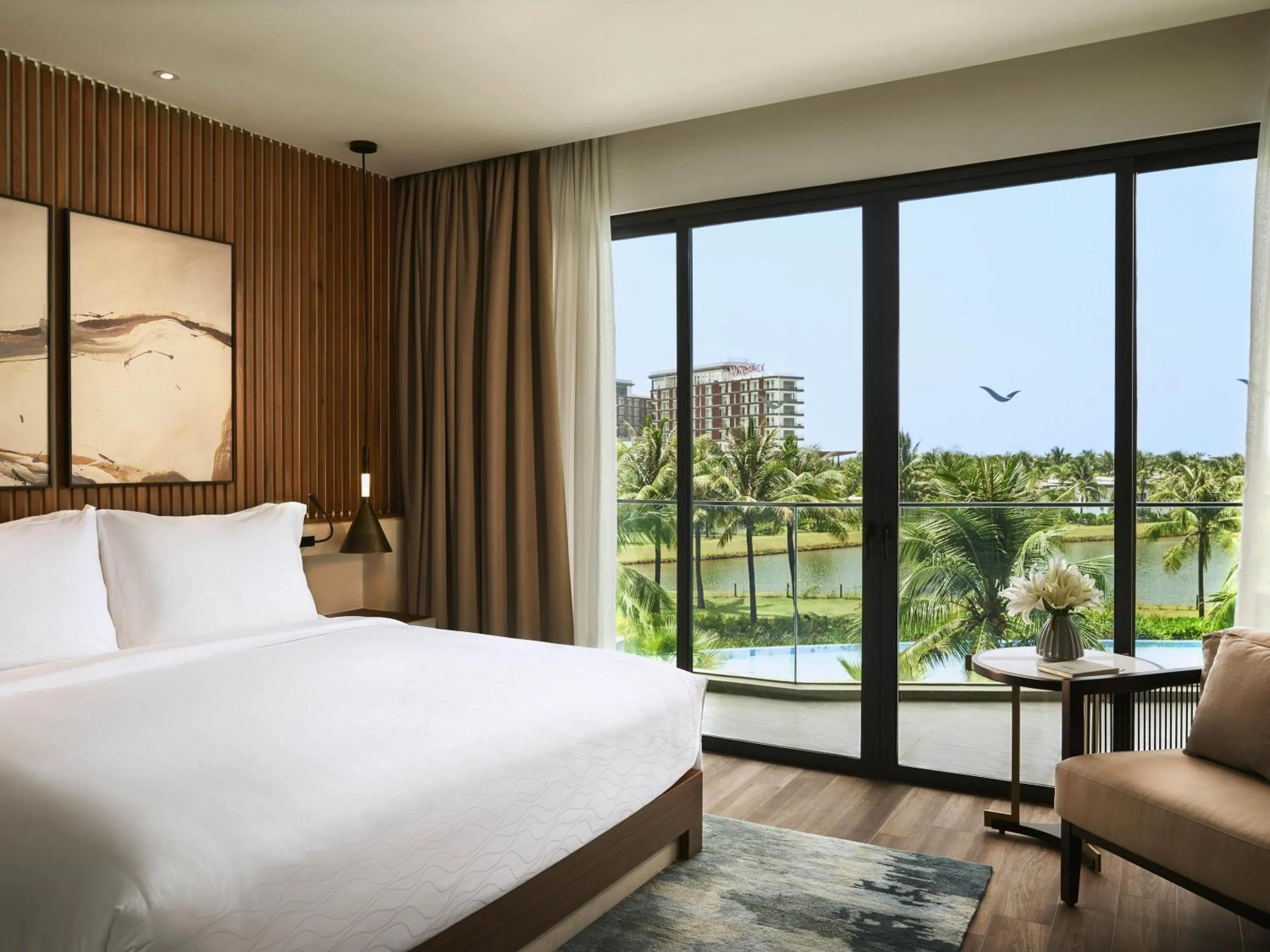 Bedroom, Bed in Mövenpick Villas & Residences Phu Quoc