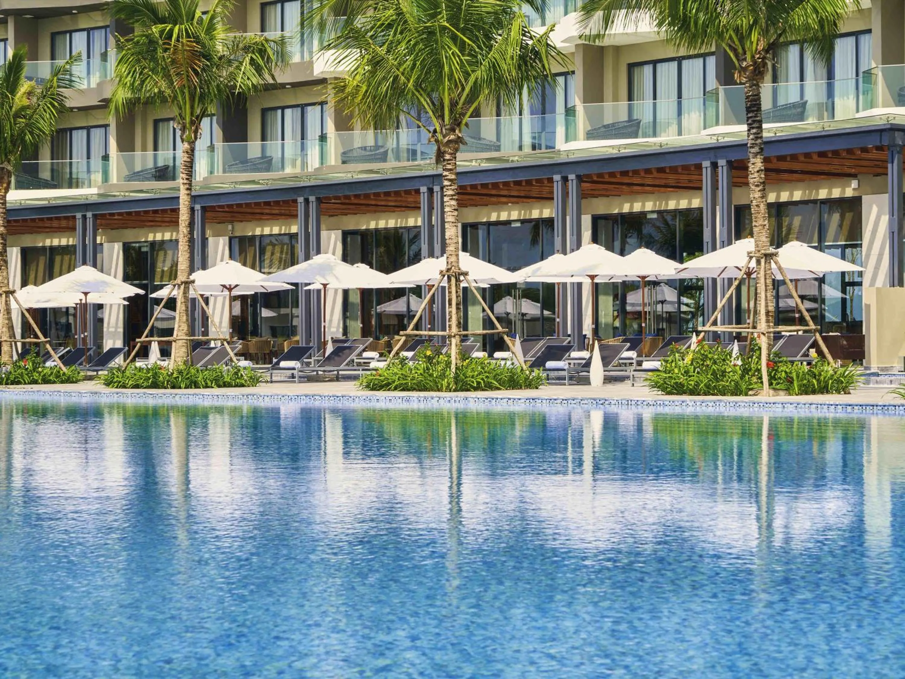 Pool view in Mövenpick Villas & Residences Phu Quoc