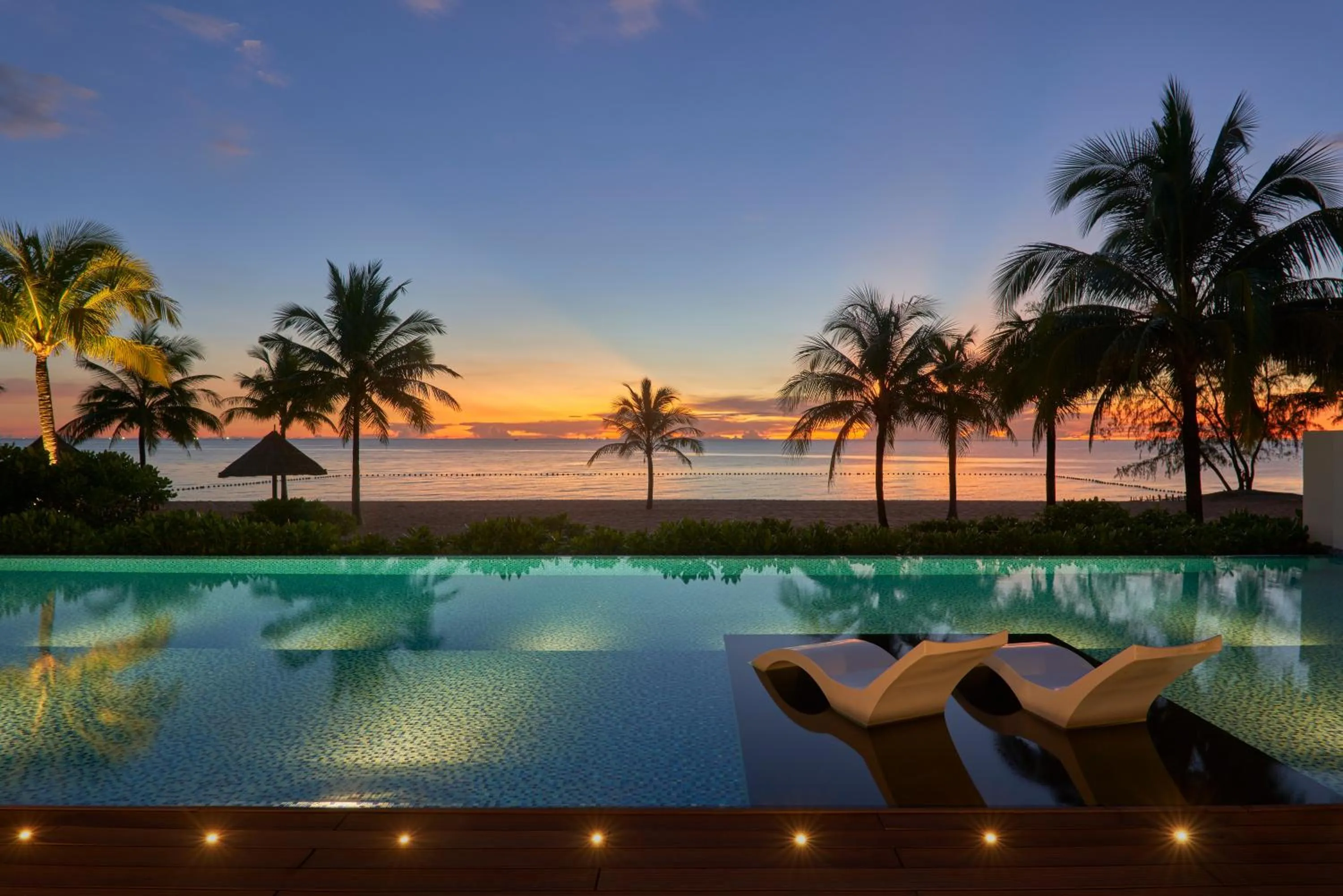Pool view in Mövenpick Villas & Residences Phu Quoc