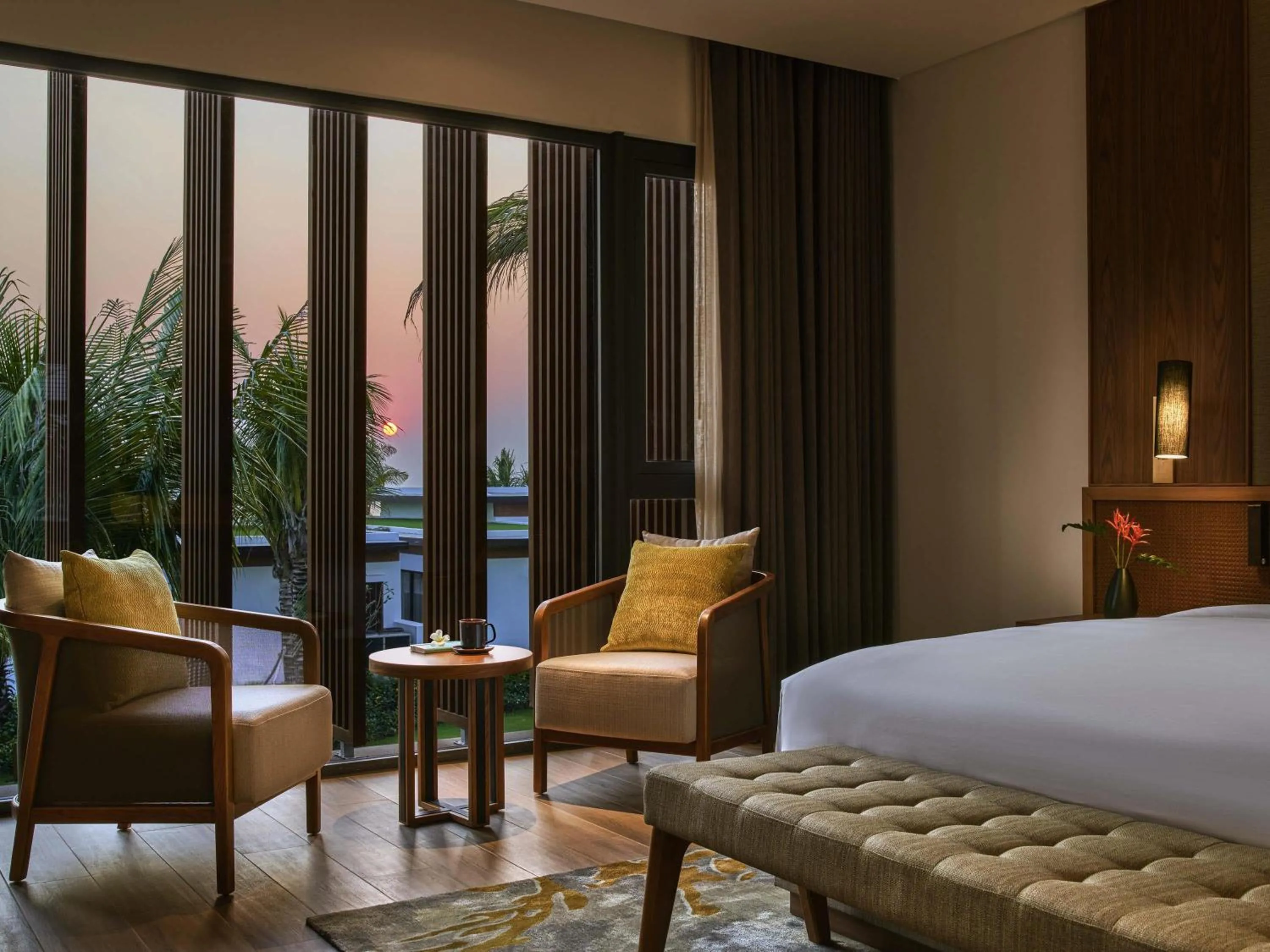 Bedroom, Bed in Mövenpick Villas & Residences Phu Quoc