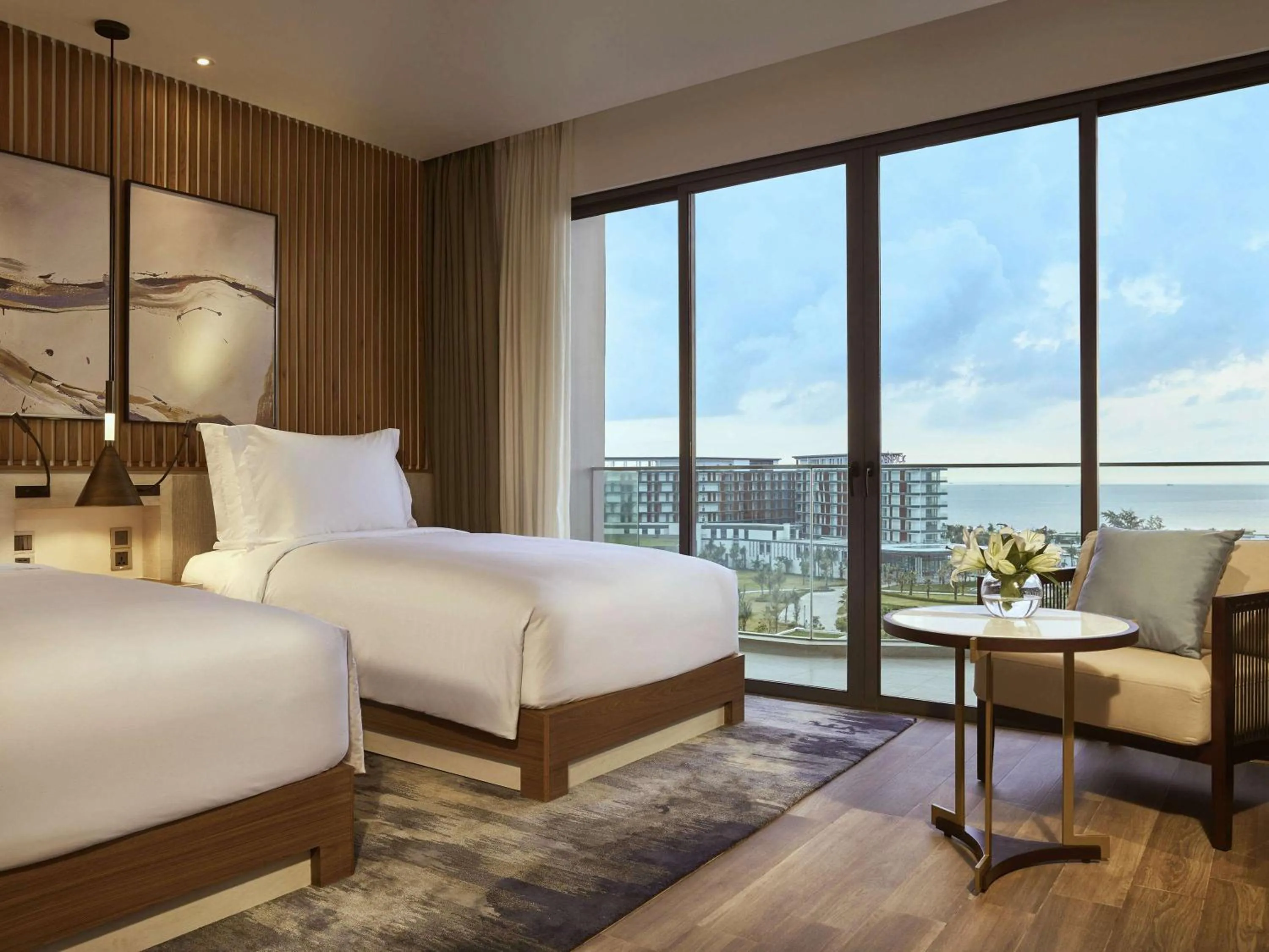 Bedroom, Bed in Mövenpick Villas & Residences Phu Quoc