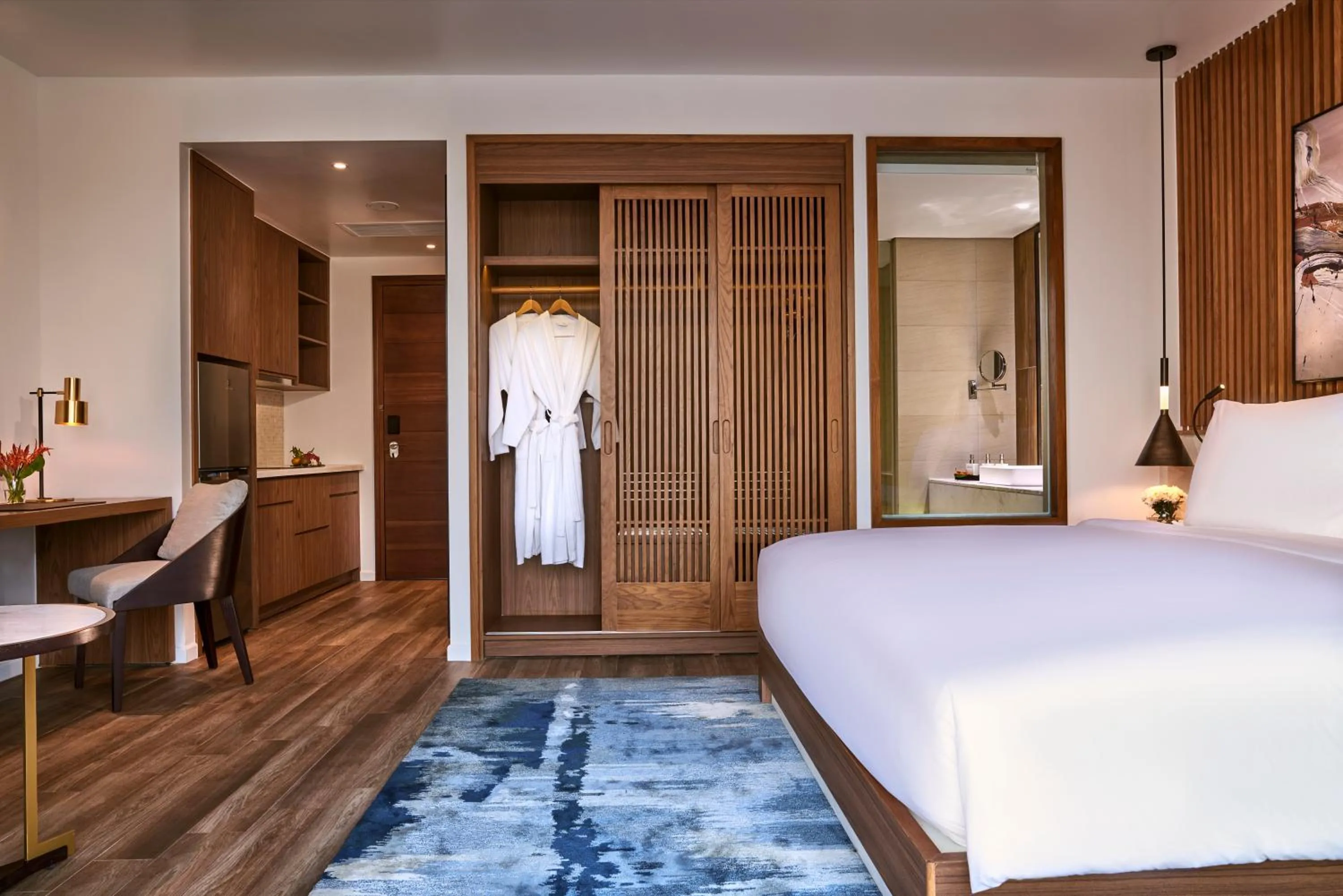 Bed in Mövenpick Villas & Residences Phu Quoc