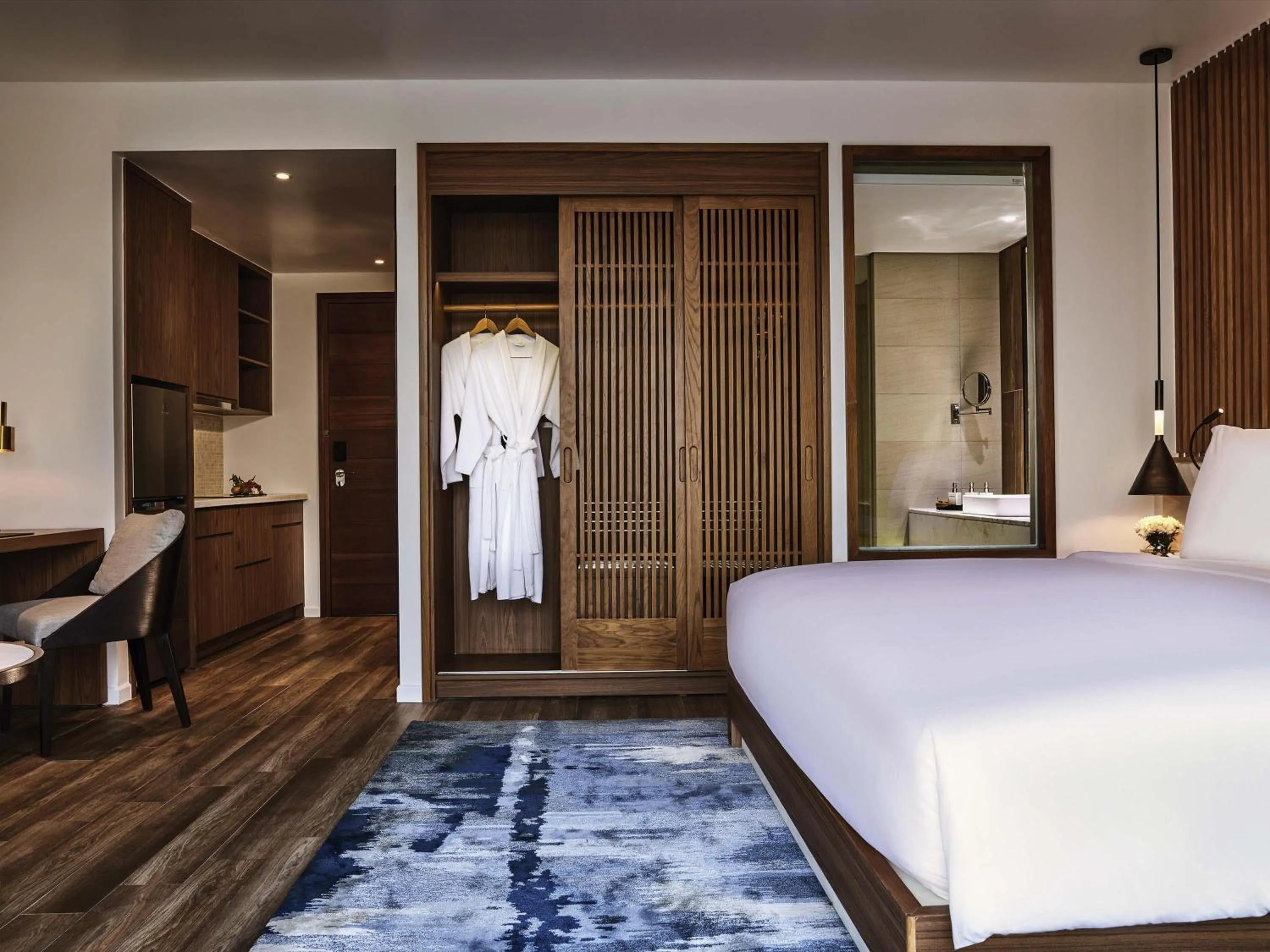 Bedroom, Bed in Mövenpick Villas & Residences Phu Quoc