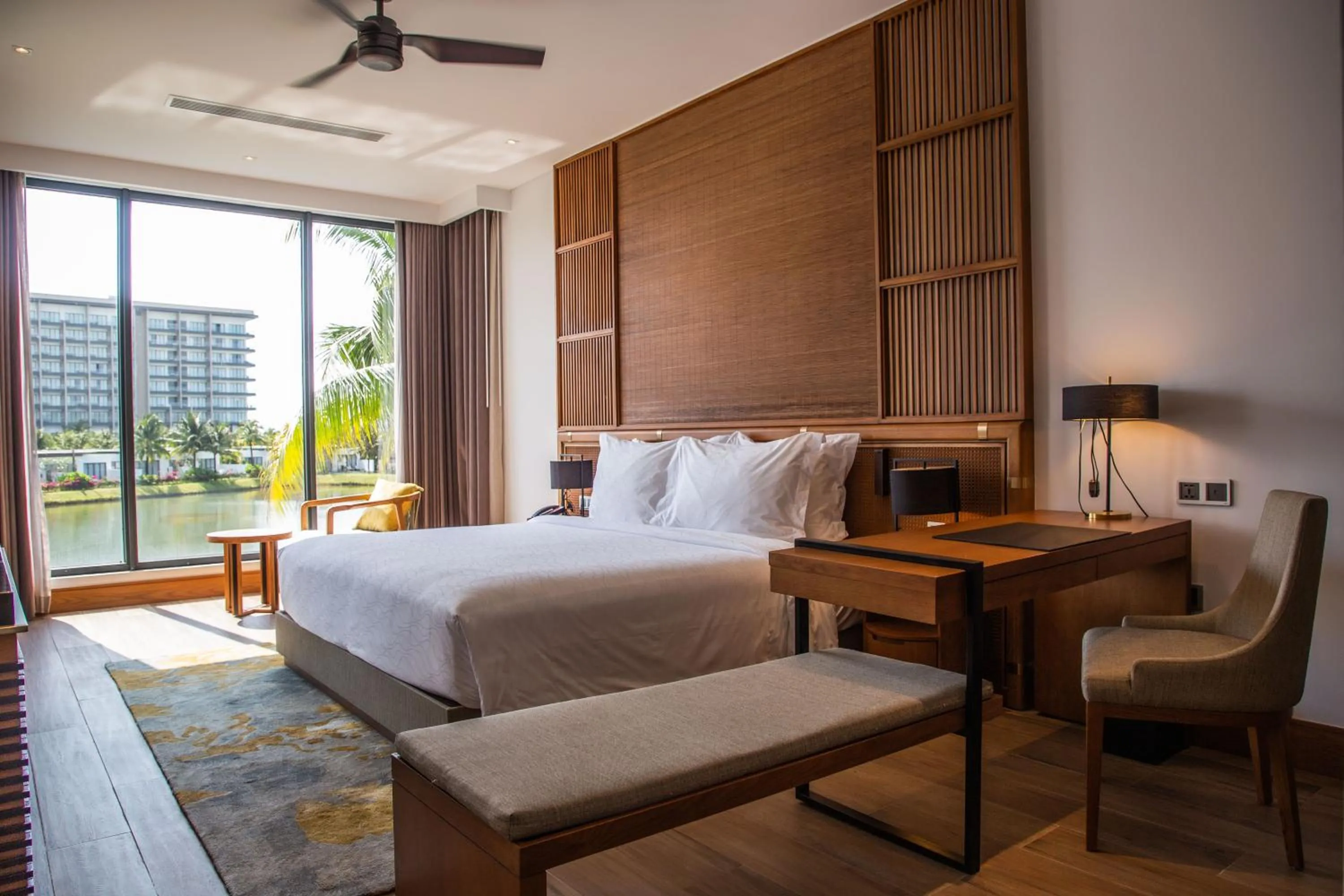 Bedroom, Bed in Mövenpick Villas & Residences Phu Quoc