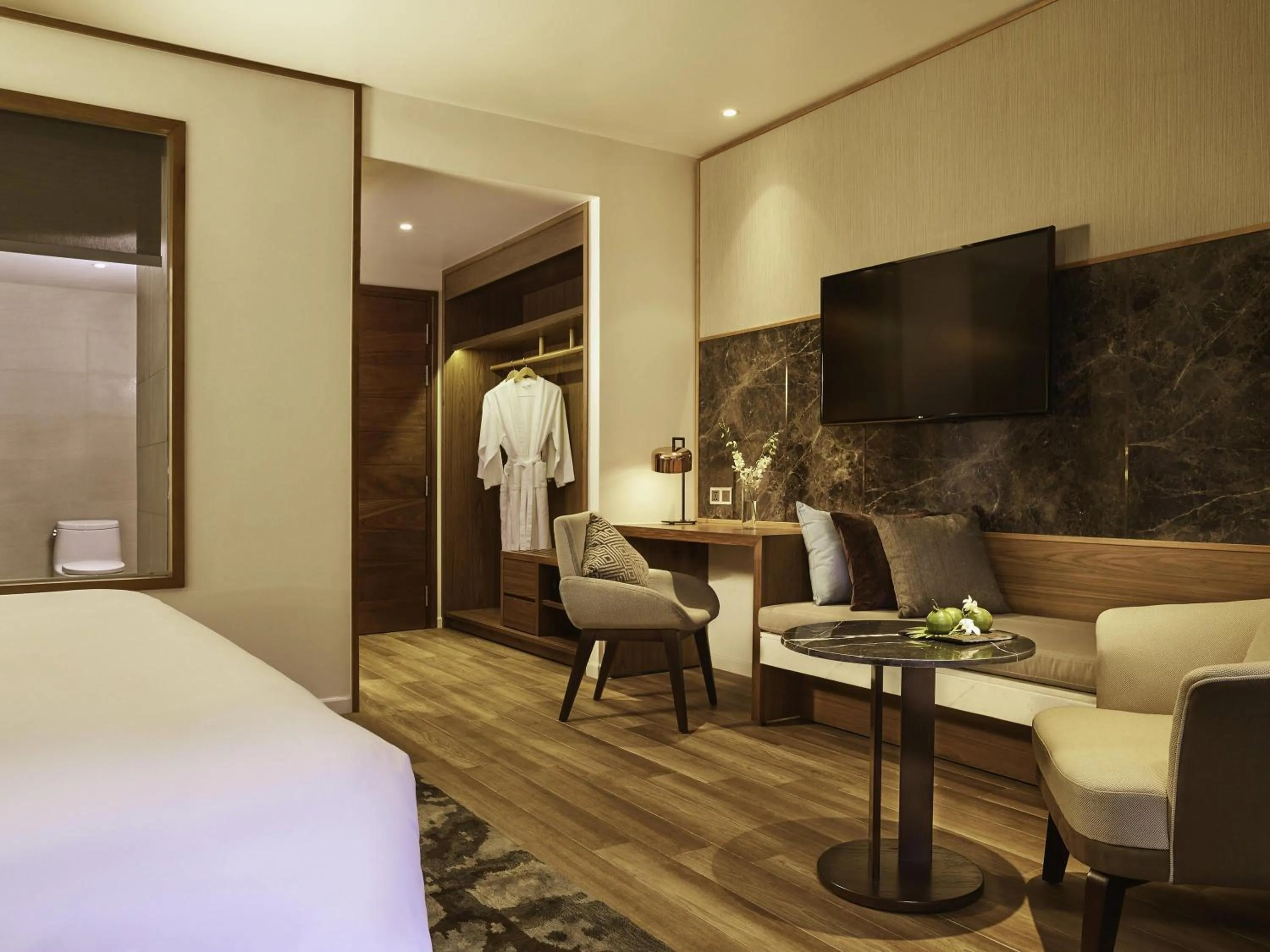 Bedroom, Bed in Mövenpick Villas & Residences Phu Quoc