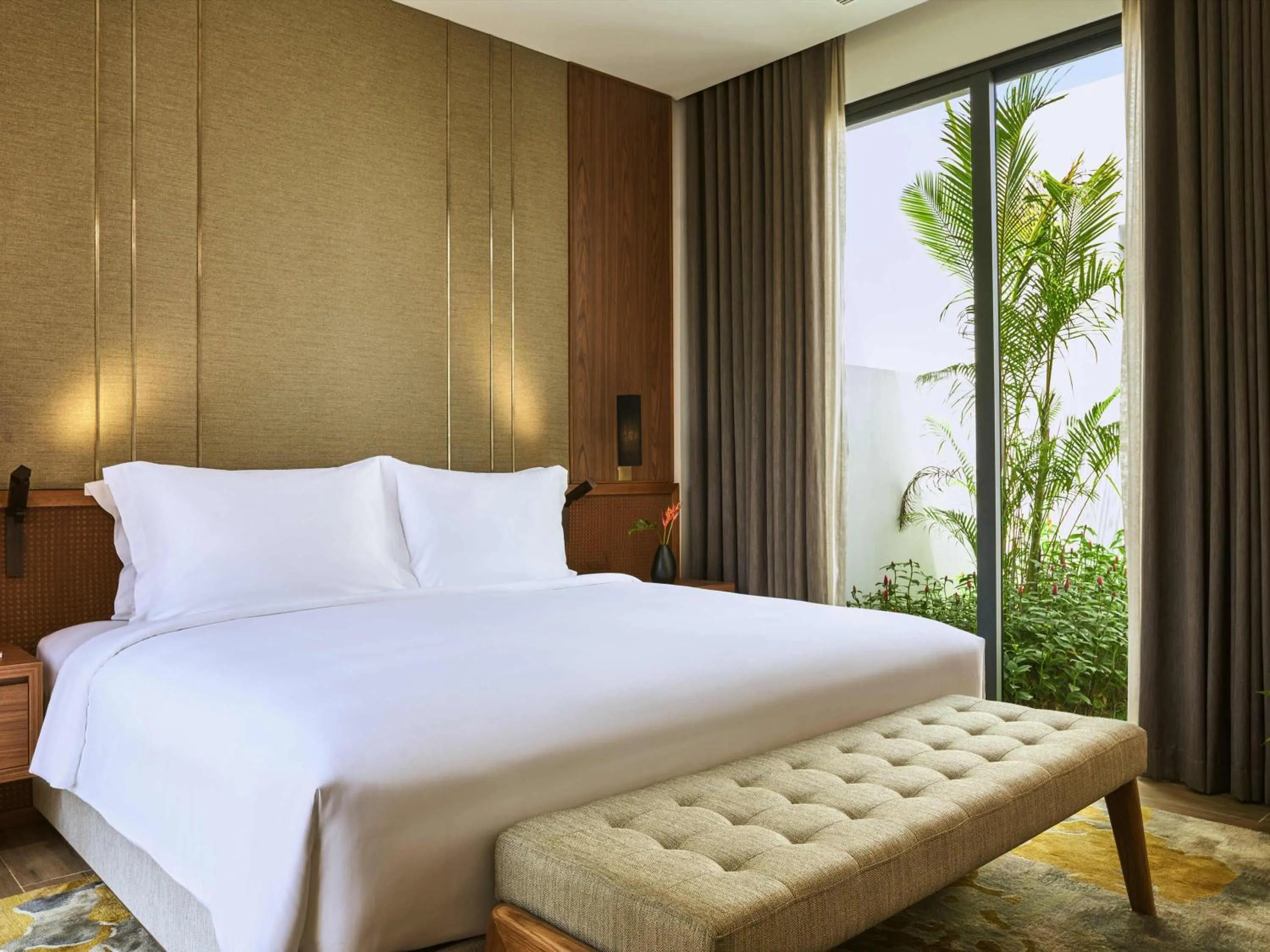 Bedroom, Bed in Mövenpick Villas & Residences Phu Quoc